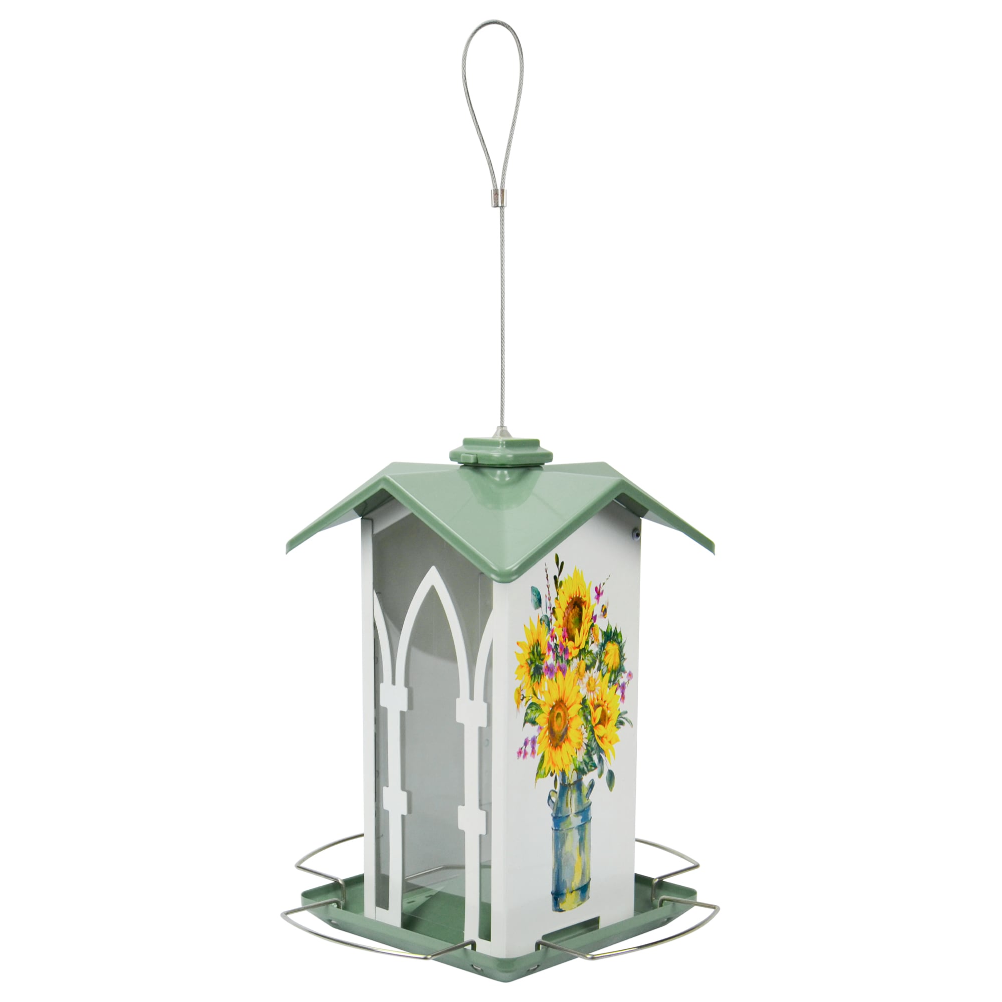 Nature's Way GAZ-H1-CP1 Steel Hanging Hopper Bird feeder - 1.56-lbs