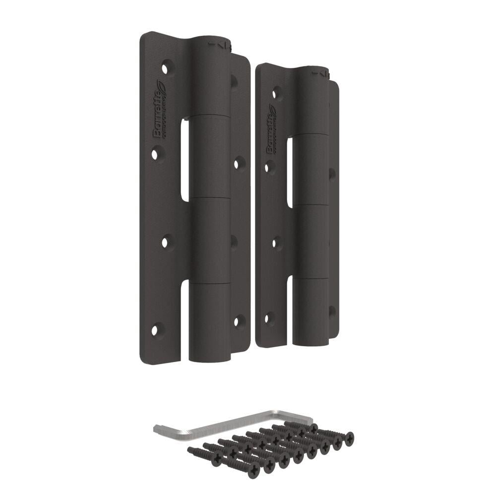 Matte Bronze Heavy-Duty Self-Closing Butterfly Gate Hinges