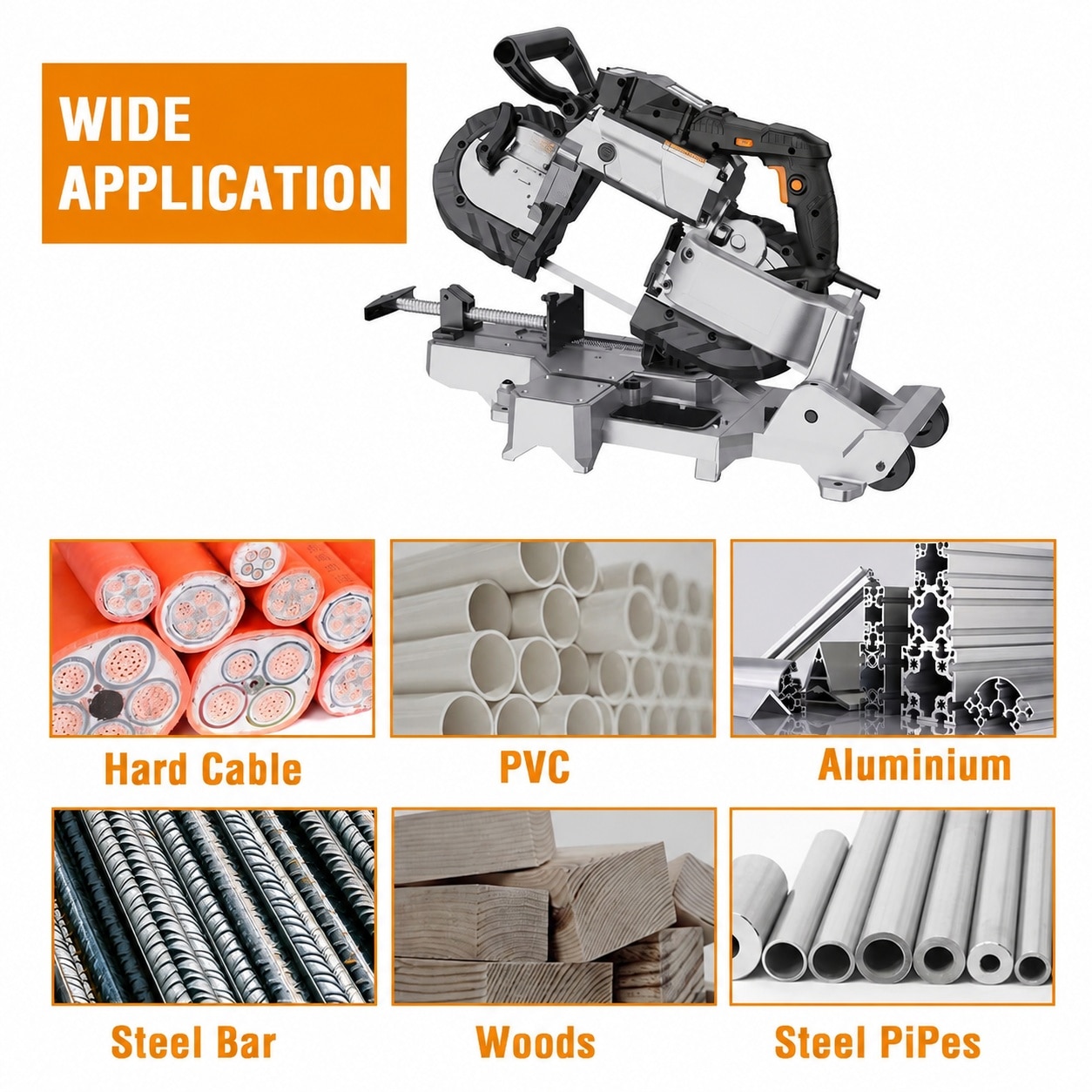 SenQWFa LDC0824C126 Portable-Bandsaws - View #9