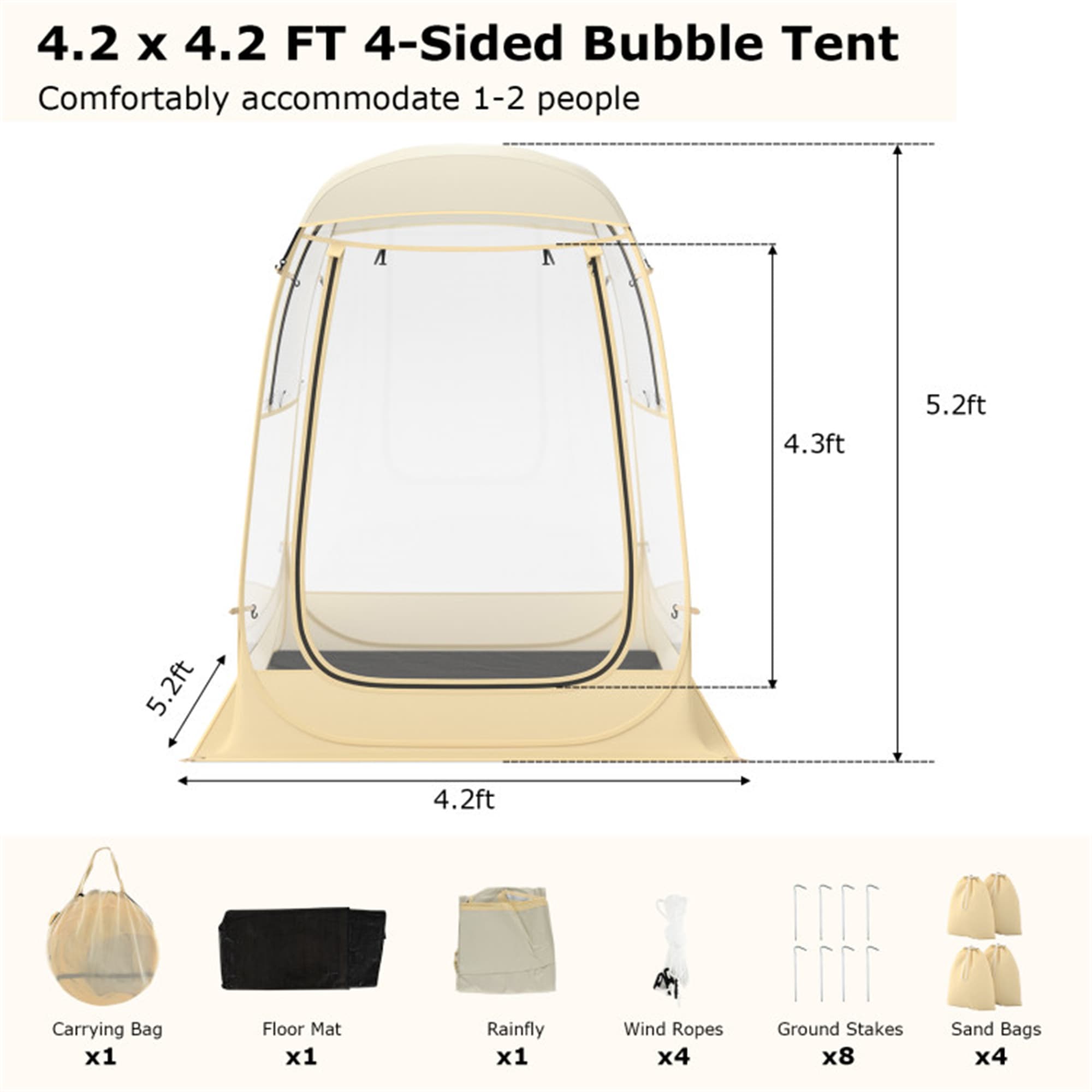 BABOOM BOM-12076BE-CO Canopies-Sl - View #5