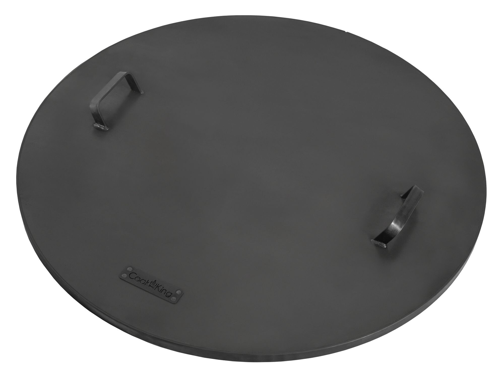 Good Directions 111330 Cook King Black Steel Wood-Burning Fire Pit