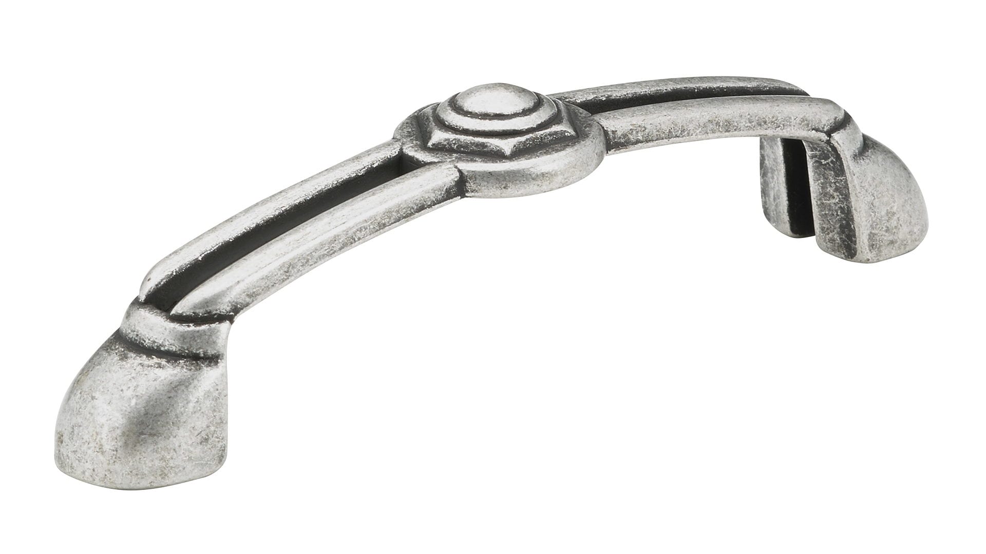 Richelieu BP63896139 3-3/4-in , 96mm Center to Center Old Silver Arch Handle Drawer Pulls