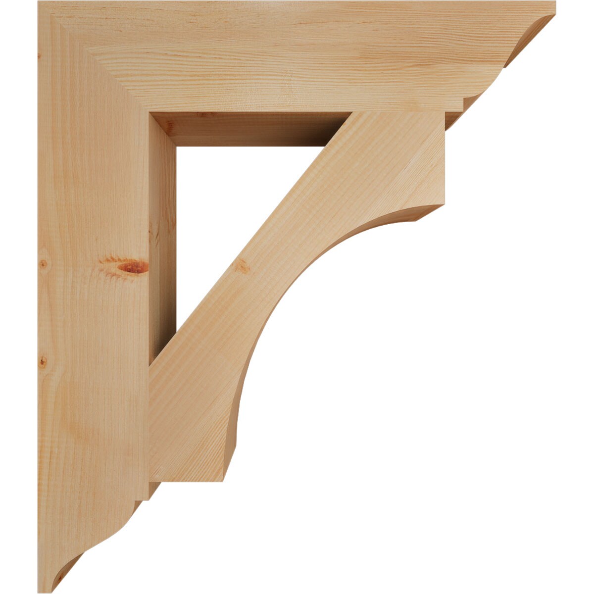 Ekena Millwork BKT06X28X32WTL01SDF Exterior-Brackets-Braces - View #3