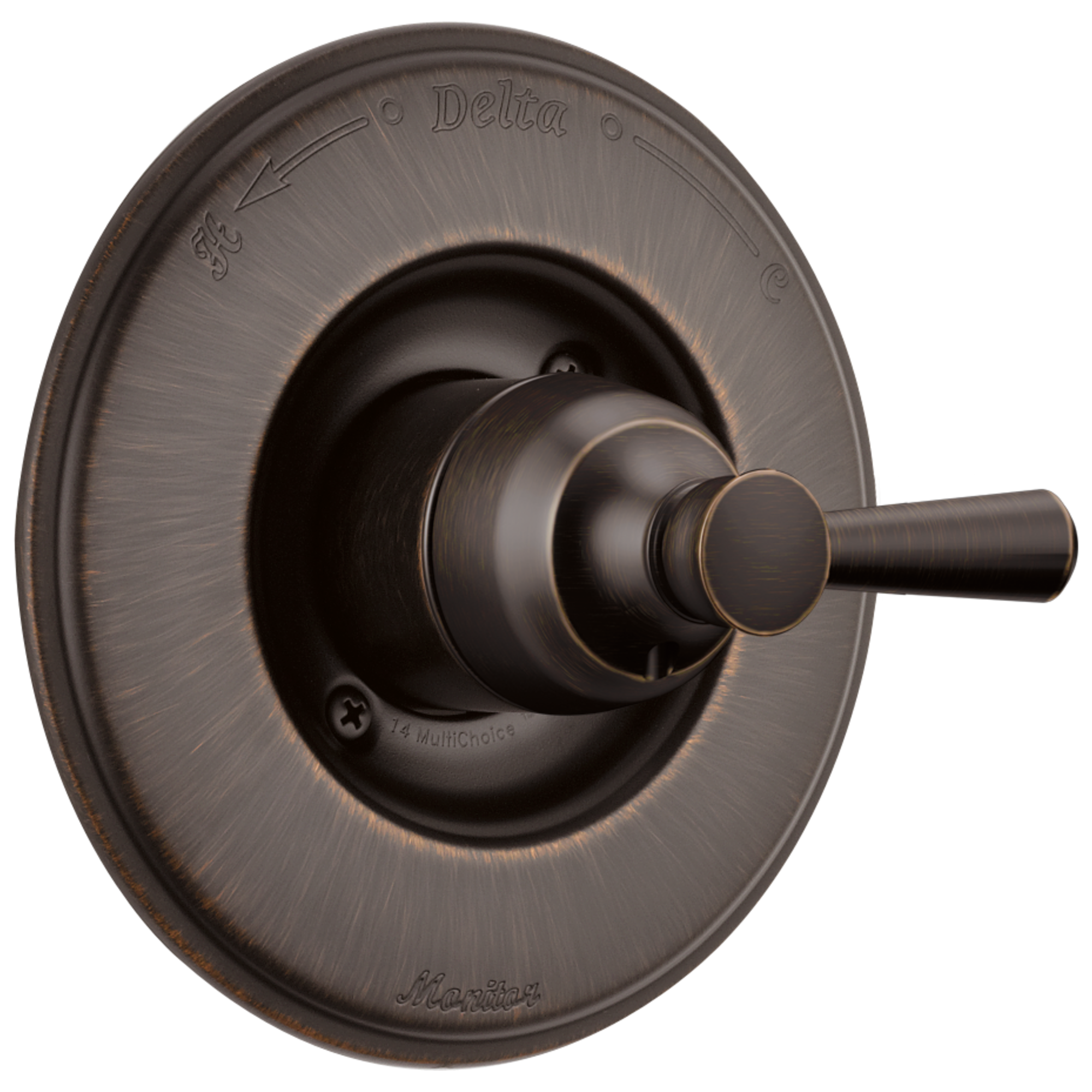 Delta T14093-RB Linden Venetian Bronze 2.75-in Bathtub/Shower Trim Ring (0.5-ID)