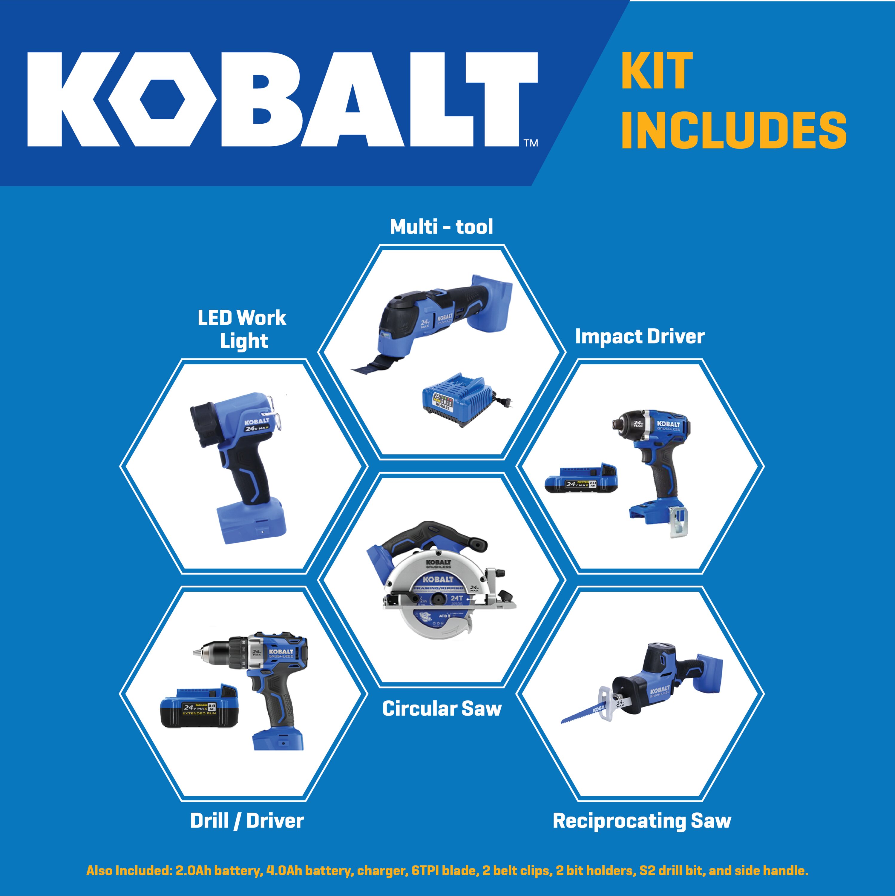 Kobalt KLC 6324A-03 Combo-Kits - View #14