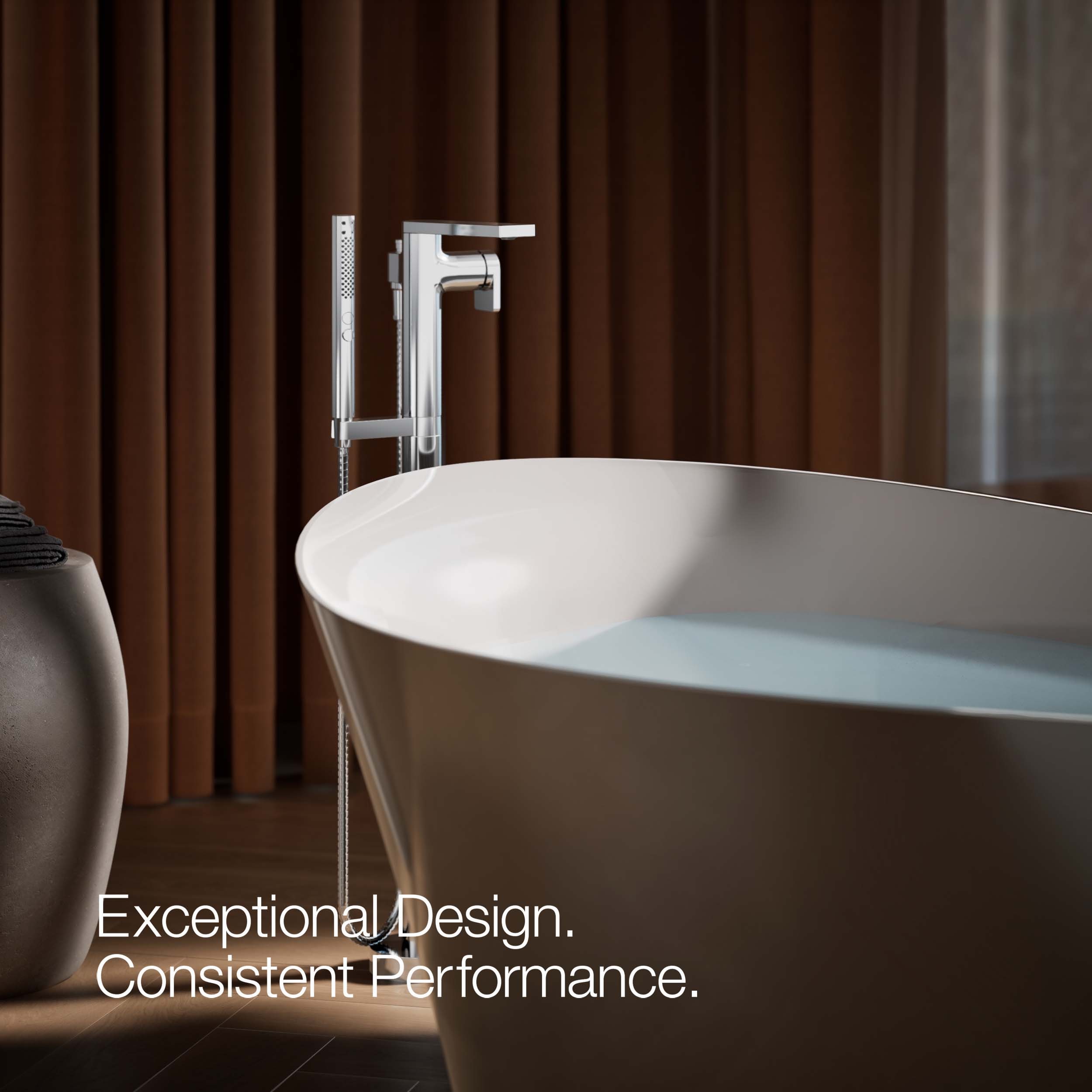 KOHLER T73087-4-CP Roman-Tub-Faucets - View #9