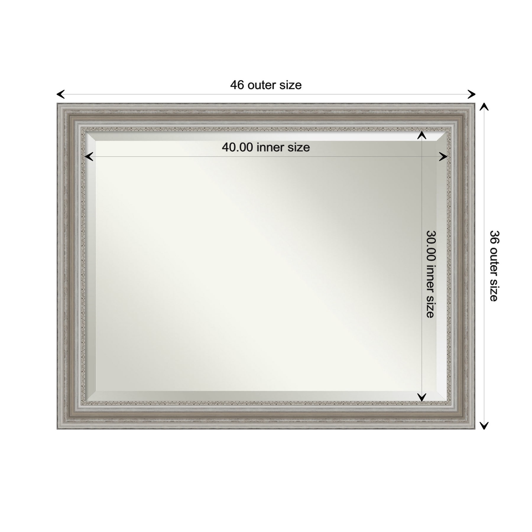 Amanti Art DSW4593659 Framed-Bath-Mirrors - View #4