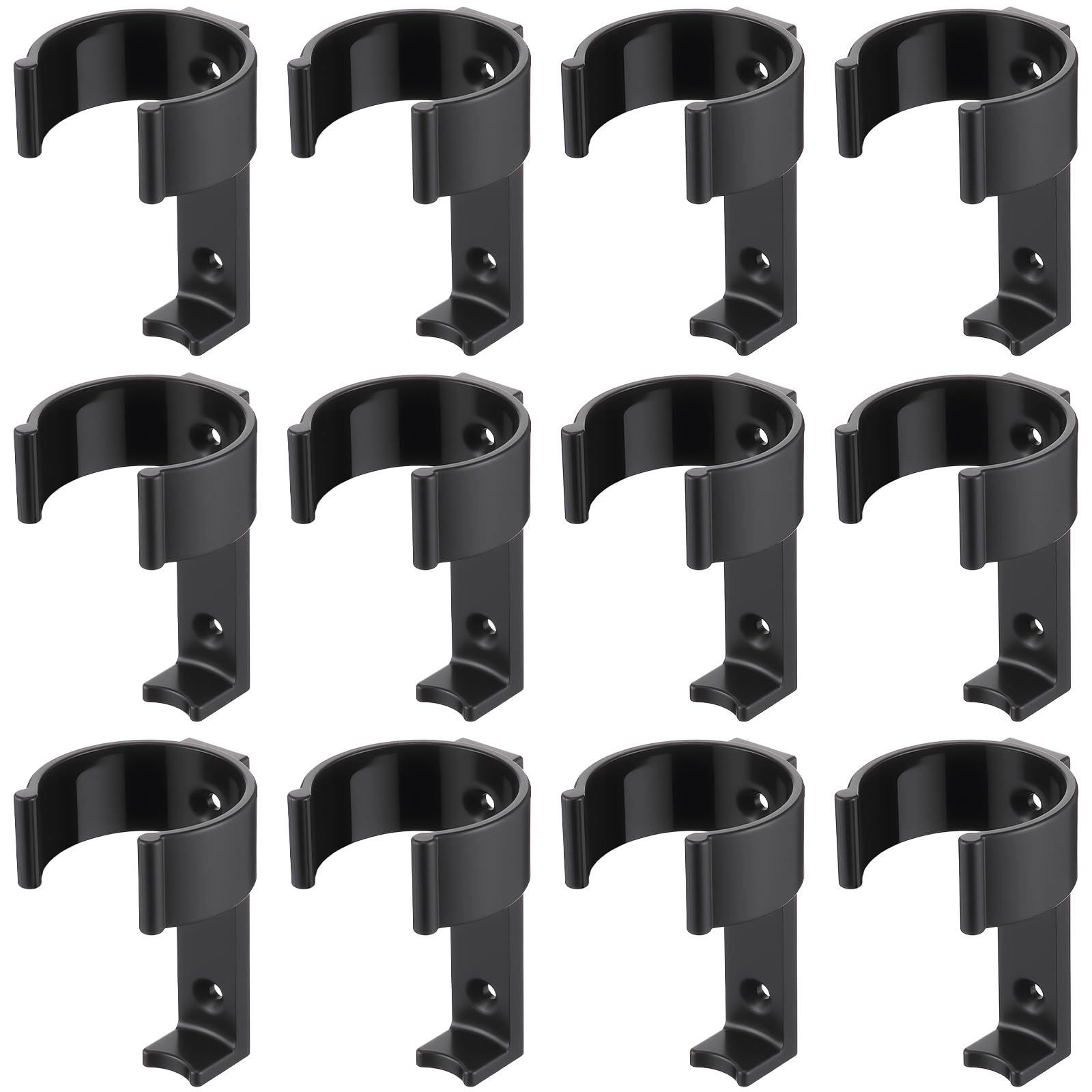 Yichuhaoxi 12 Pack Caulk Tube Holder Wall Mounted Storage Rack for 300ml Silicone Mastic Adhesive Tubes durable home and garden accessory #LYI0812Y149