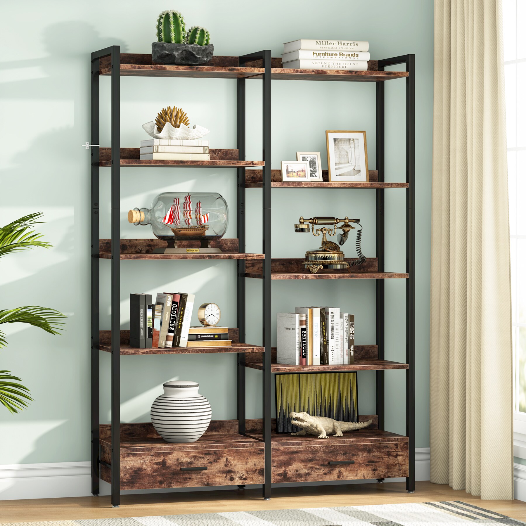 Tribesigns HOGA-F1589 bookcases - View #8