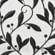 Black 3 Panel Foldable Mesh Netting with Leaf and Vine Relief