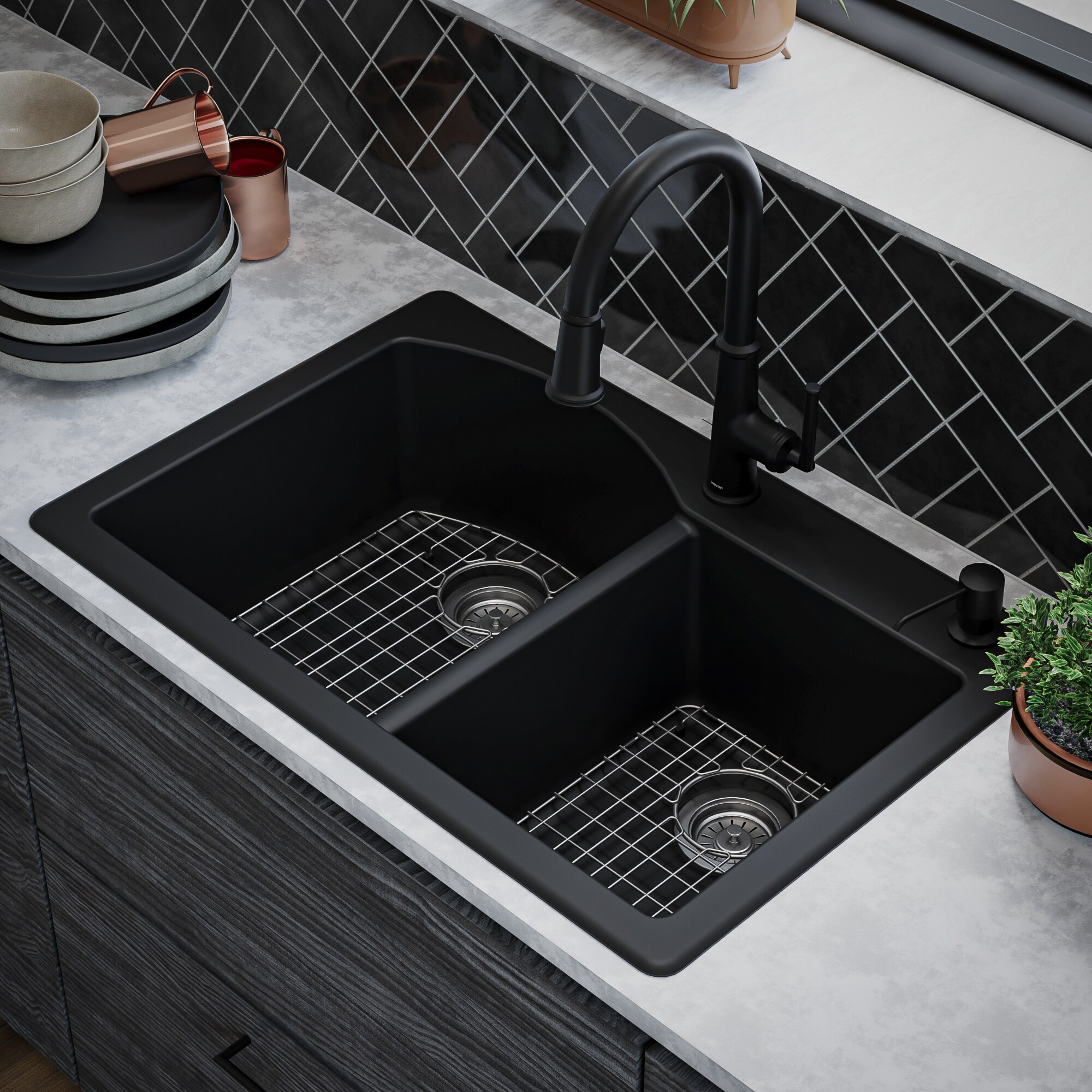 Karran QT-610-BL-PK1 Kitchen-Sinks - View #12