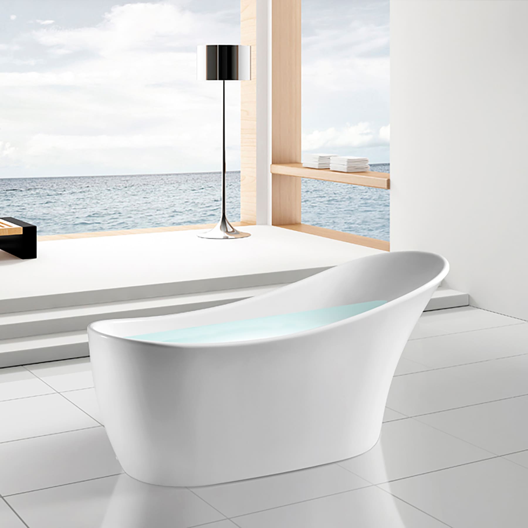Modern 2 Piece Freestanding Bathtubs