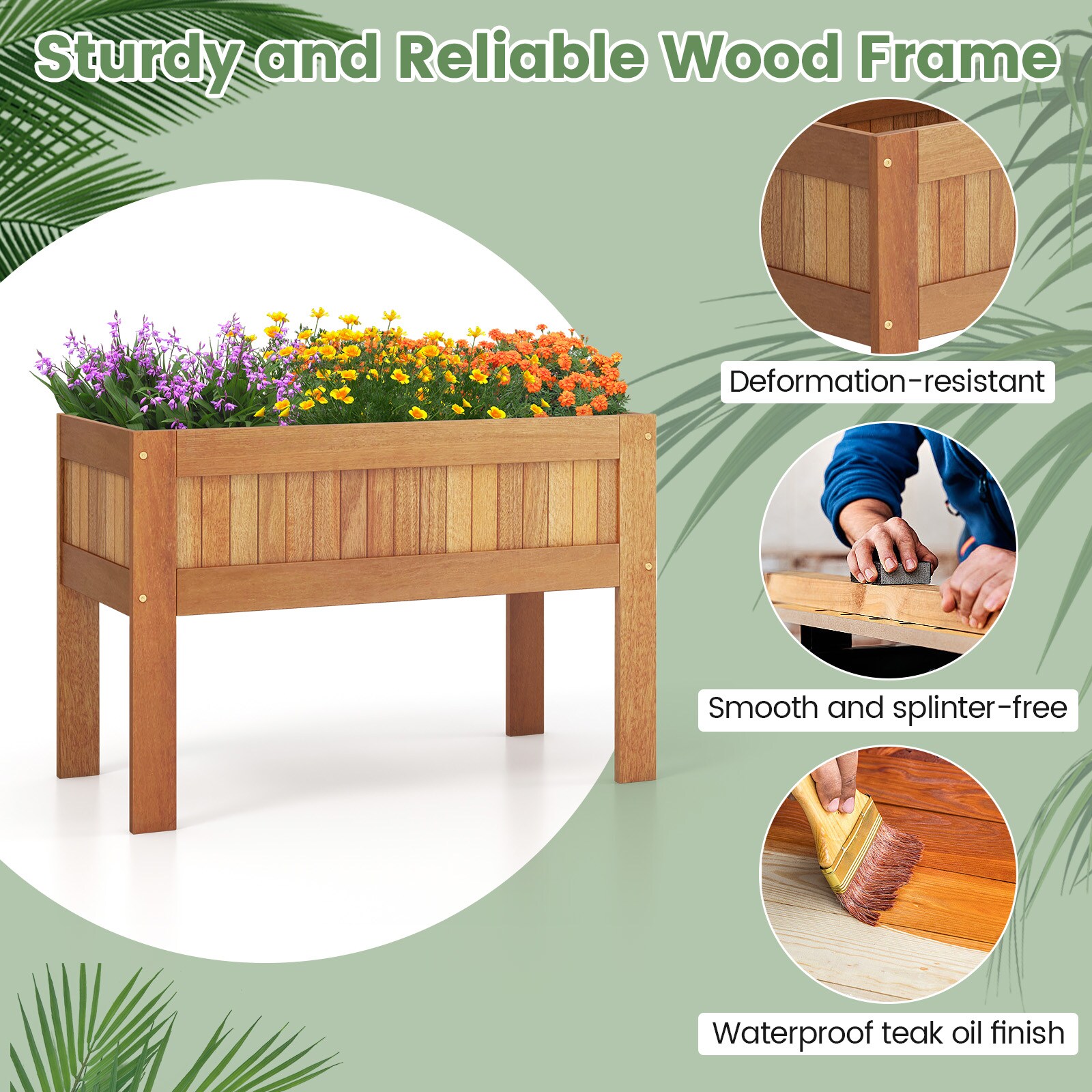 Slickblue D-CO-7624TG Raised-Garden-Beds - View #7