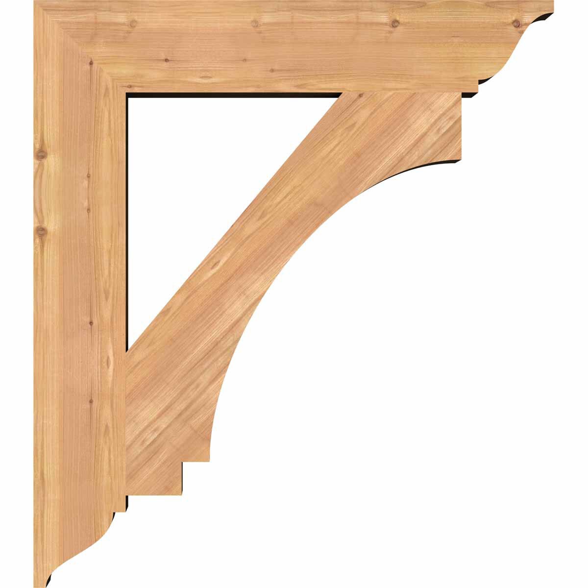 Ekena Millwork BKT06X32X36IMP01SWR Exterior-Brackets-Braces - View #3
