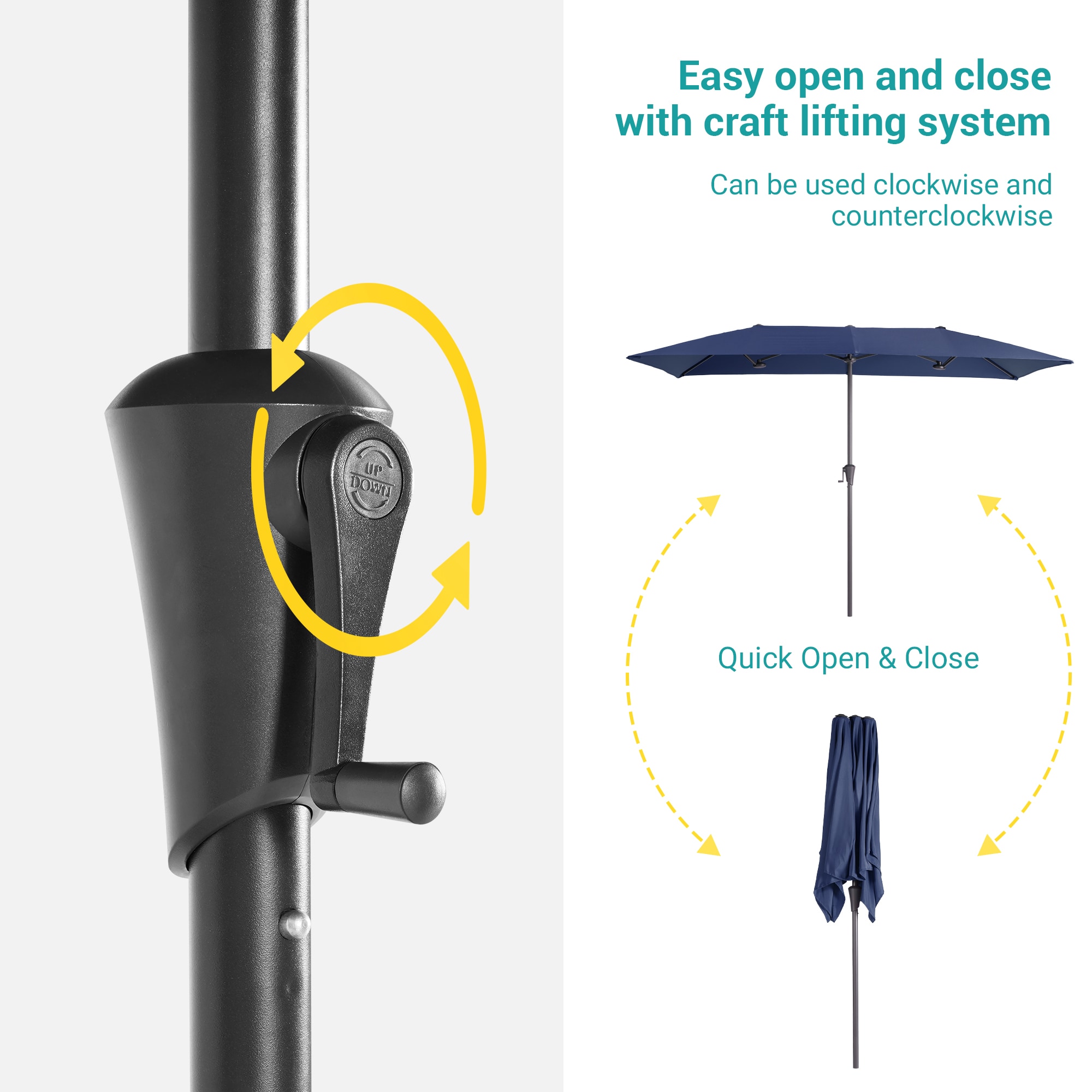 Sonkuki SD-TJ10WH Umbrellas-2 - View #6