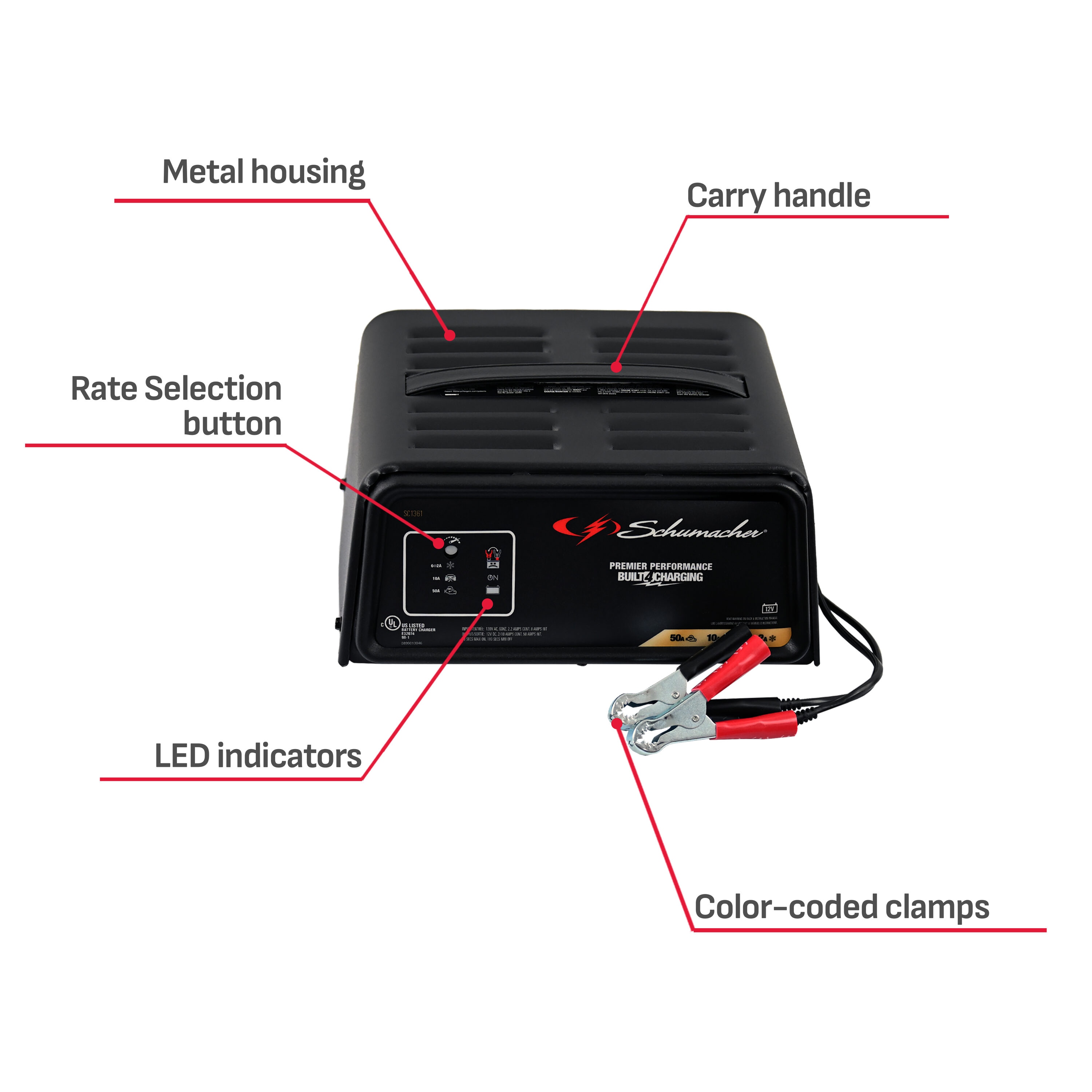 Schumacher Electric SC1361 Car-Battery-Chargers - View #5