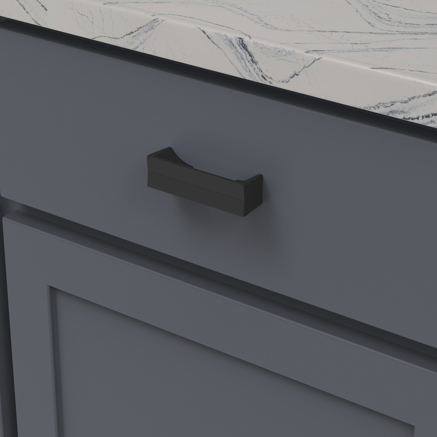 Belwith Keeler B076088-MB Cabinet-Pulls - View #2