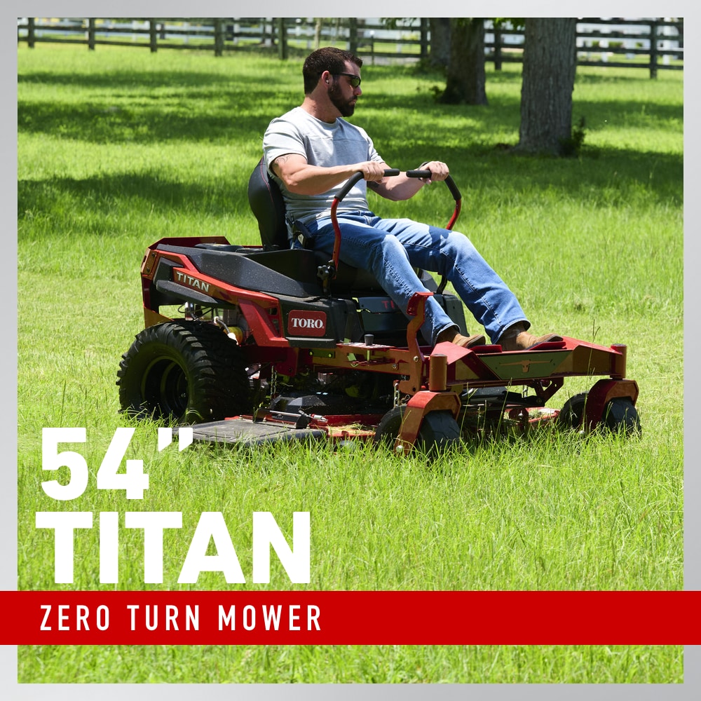 Toro Titan 54-in 26-HP V-twin Gas Zero-turn Riding Lawn Mower in 