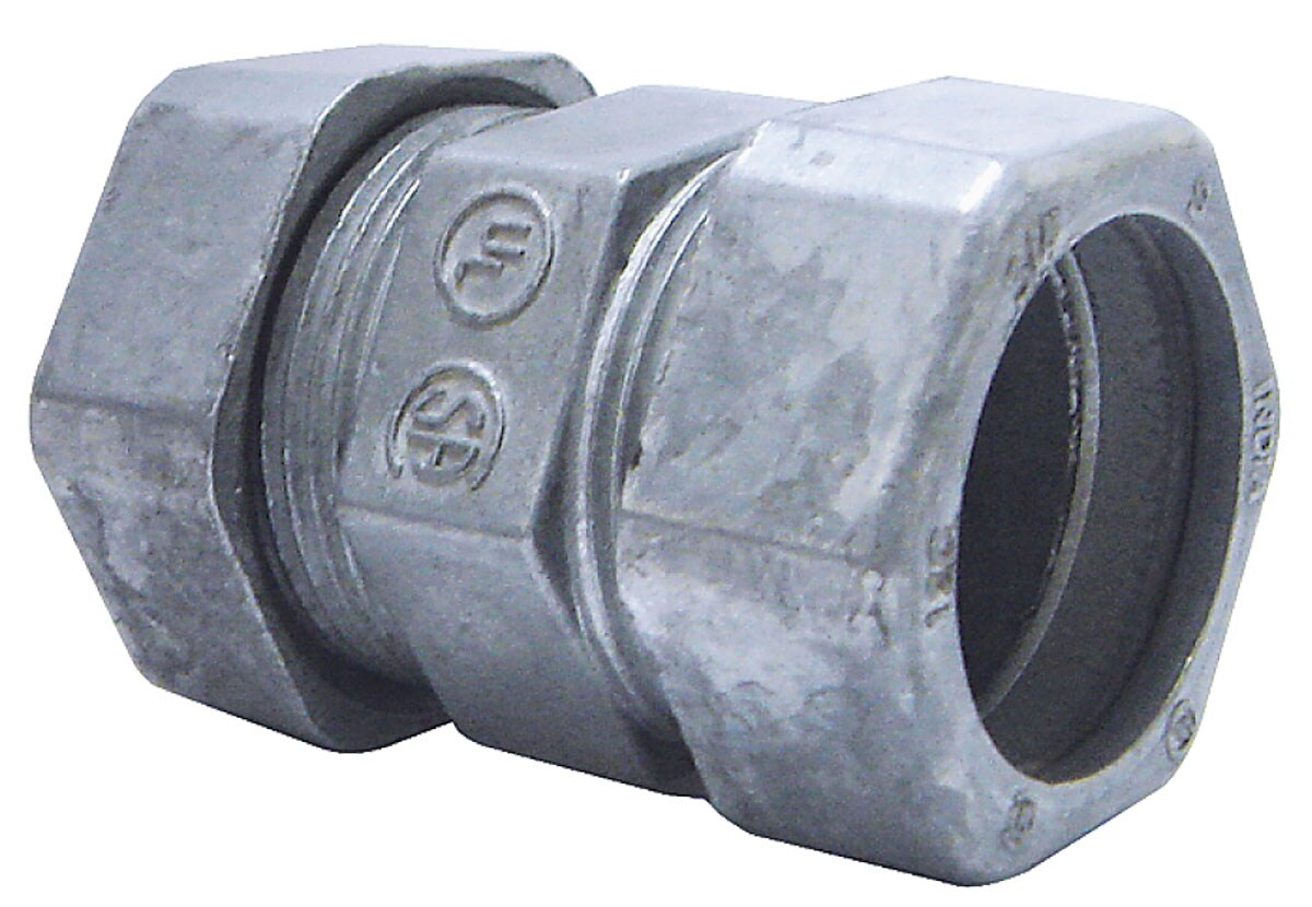 Sigma Proconnex 12 In Electrical Emt Die Cast Zinc Compression Coupling Conduit Fittings 50 3475