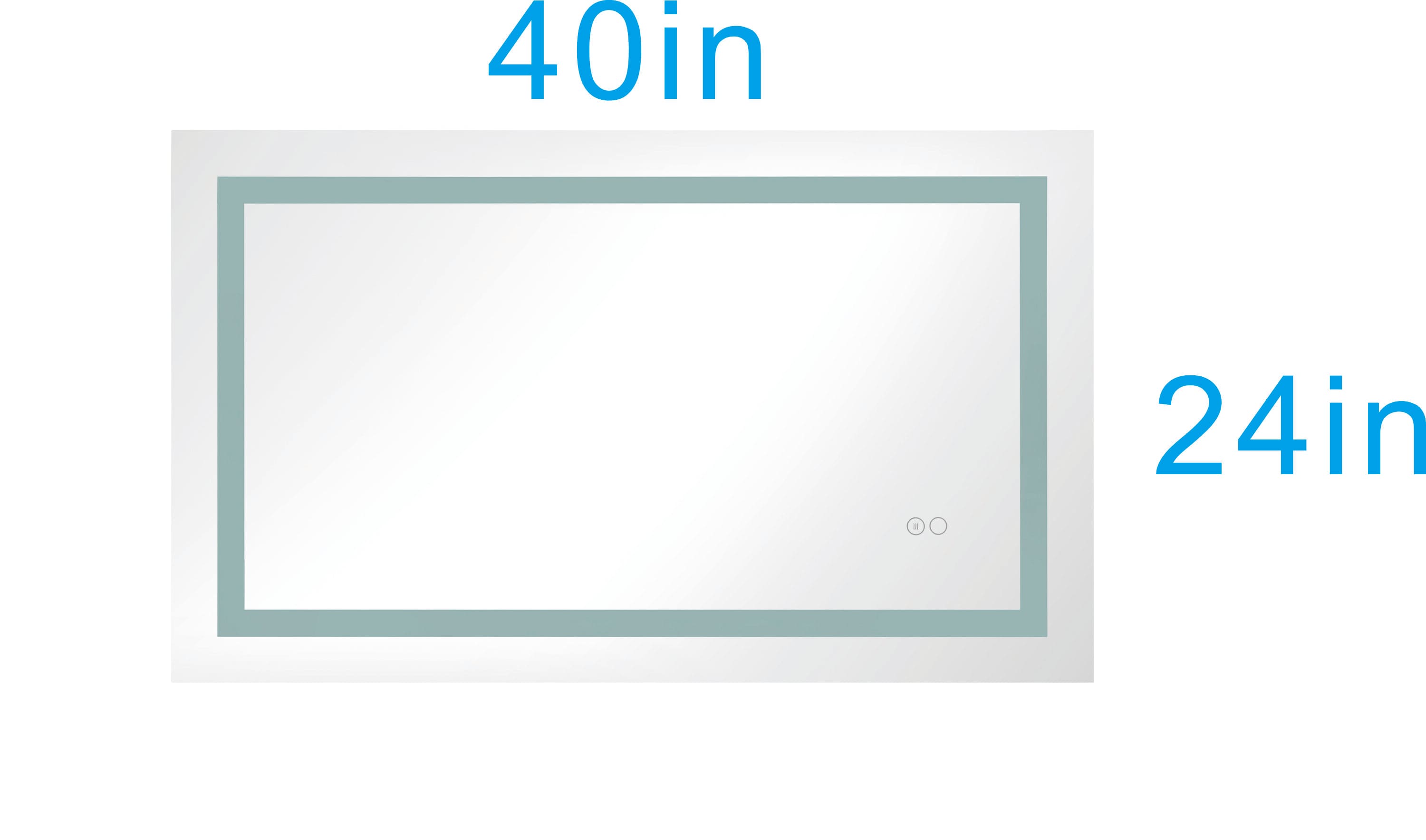 Vacolite KP-902DH Framed-Bath-Mirrors - View #5