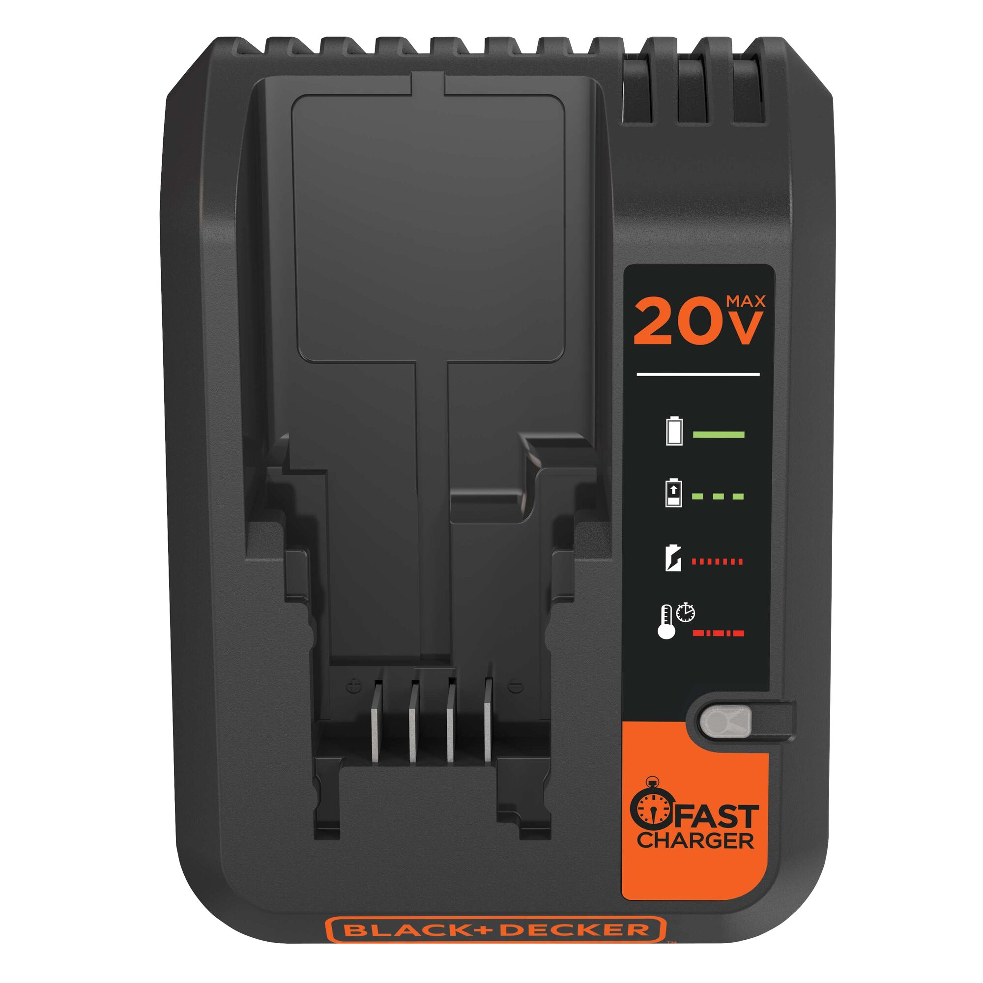 BLACK DECKER 20 V Lithium ion Battery Charger BDCAC202B at Lowes