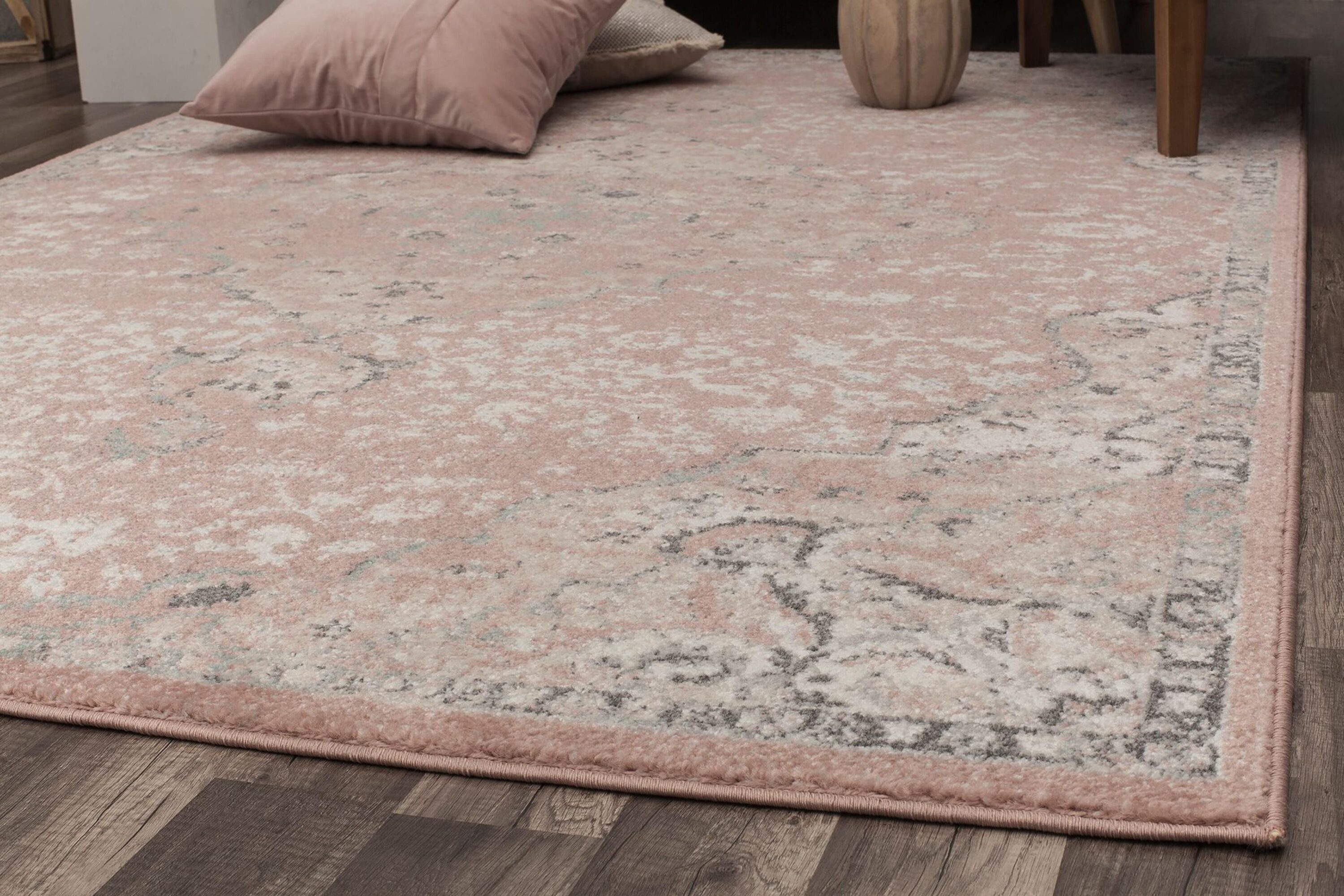 Rugs America Hailey Pink Amaranth 8x10 Rug - Soil and Stain
