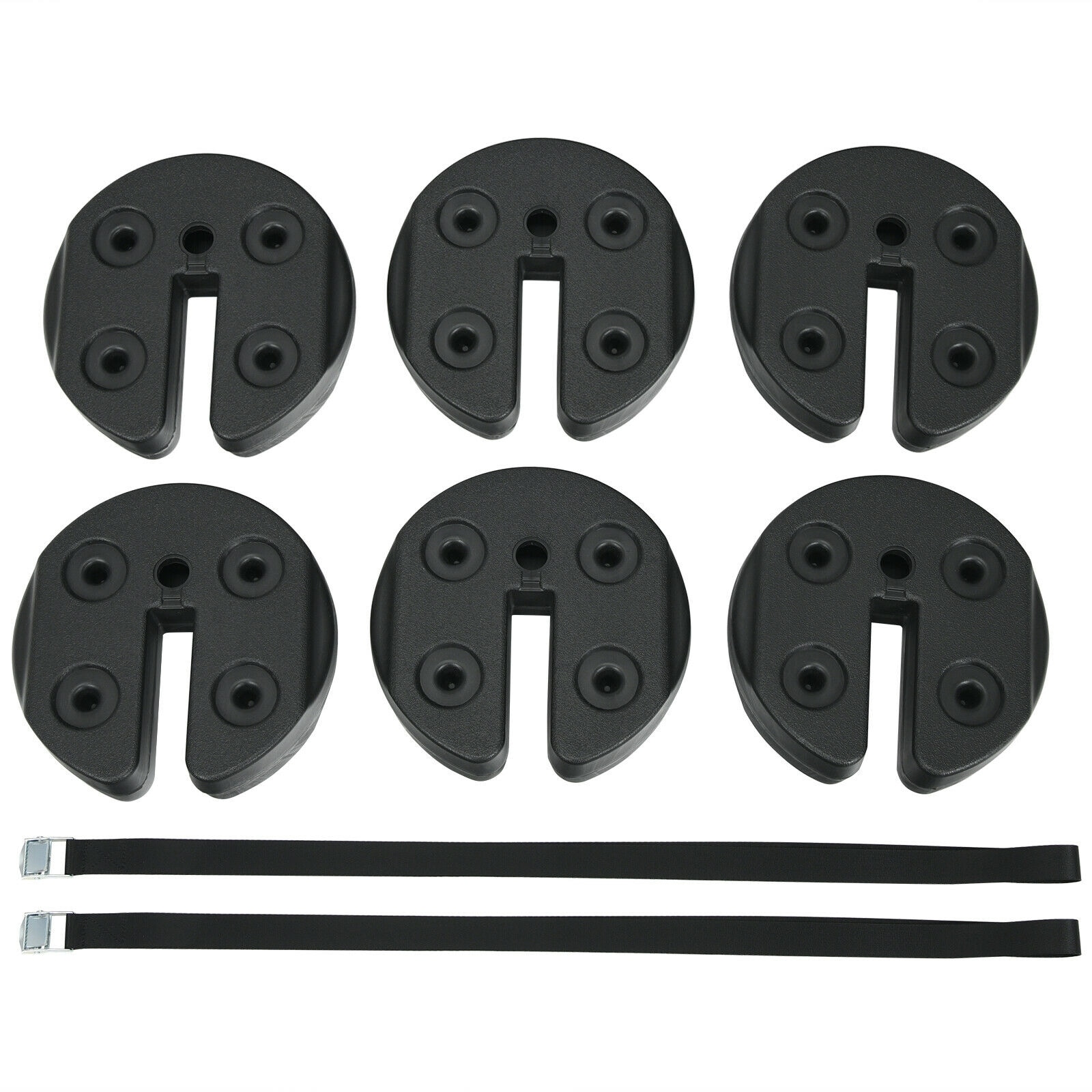 WELLFOR DOG70619 Black Patio Umbrella Base