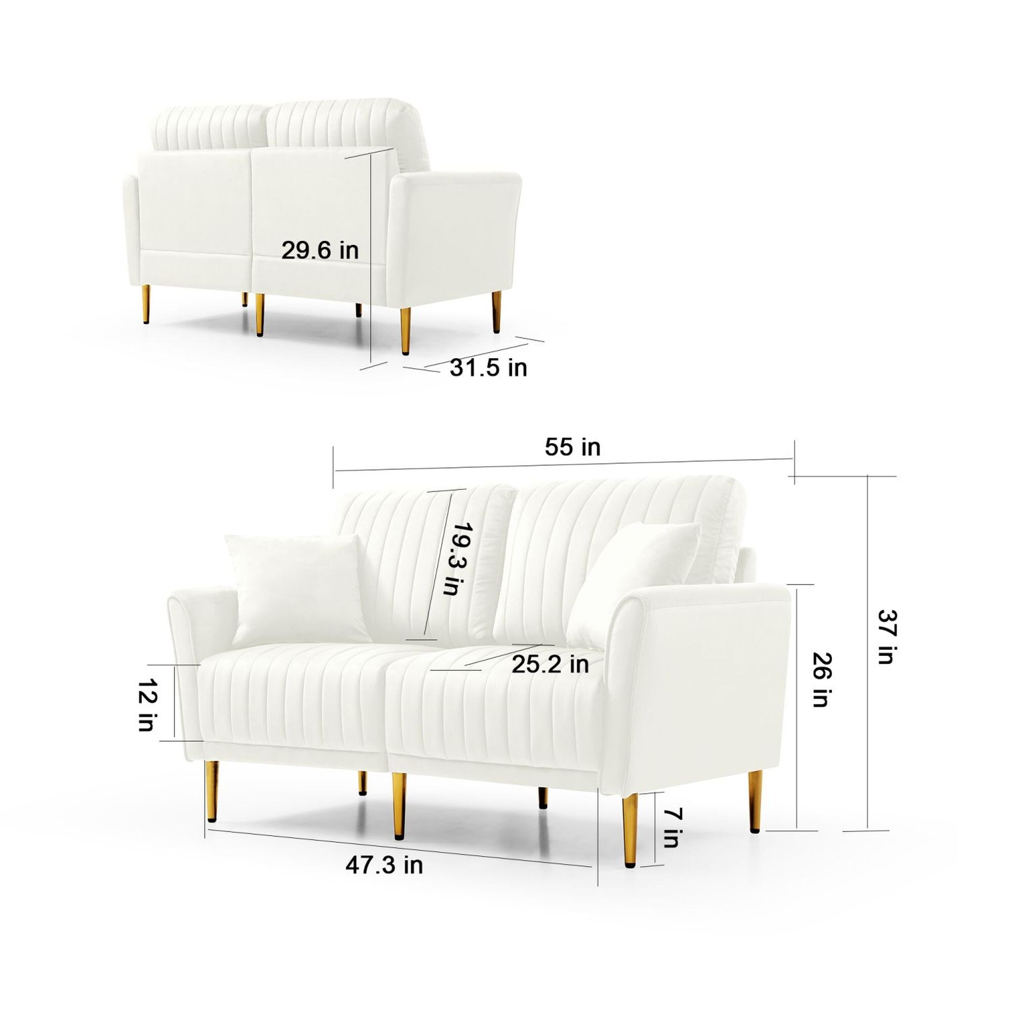 JASMODER W714S00055 Sofas-Loveseats - View #5