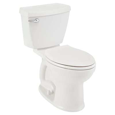 American Standard Champion 4 White Elongated Chair Height 2-piece WaterSense Toilet 12-in Rough-In (ADA Compliant) Lowes.com