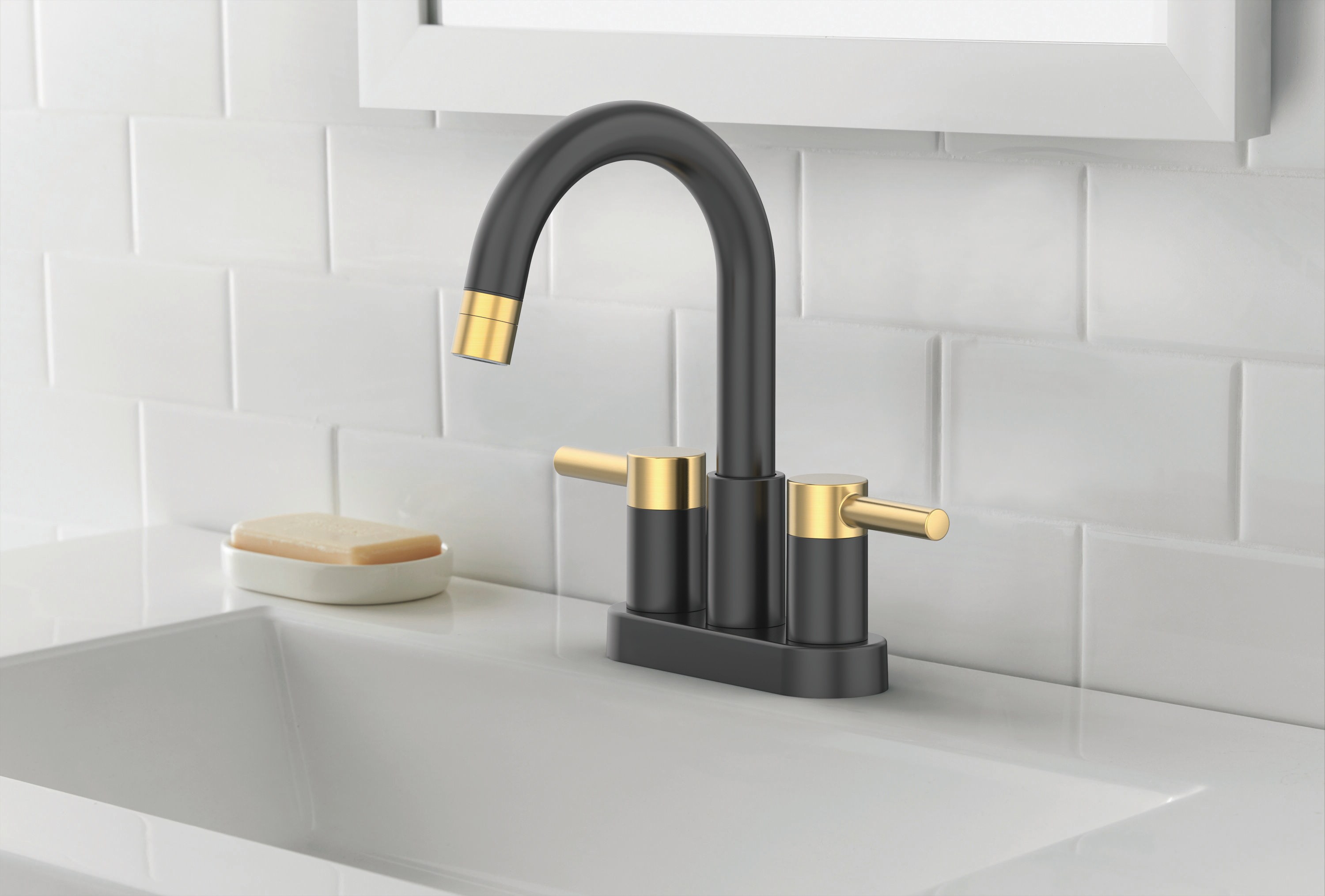 allen + roth 67331W-629068 Lavatory-Faucets - View #2