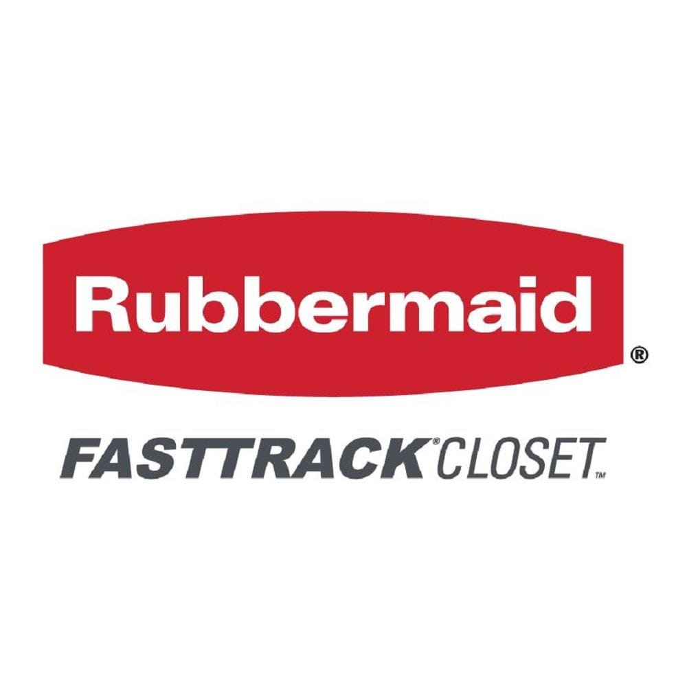 Rubbermaid FastTrack 3-ft to 6-ft x 12-in Satin Nickel Wire Closet