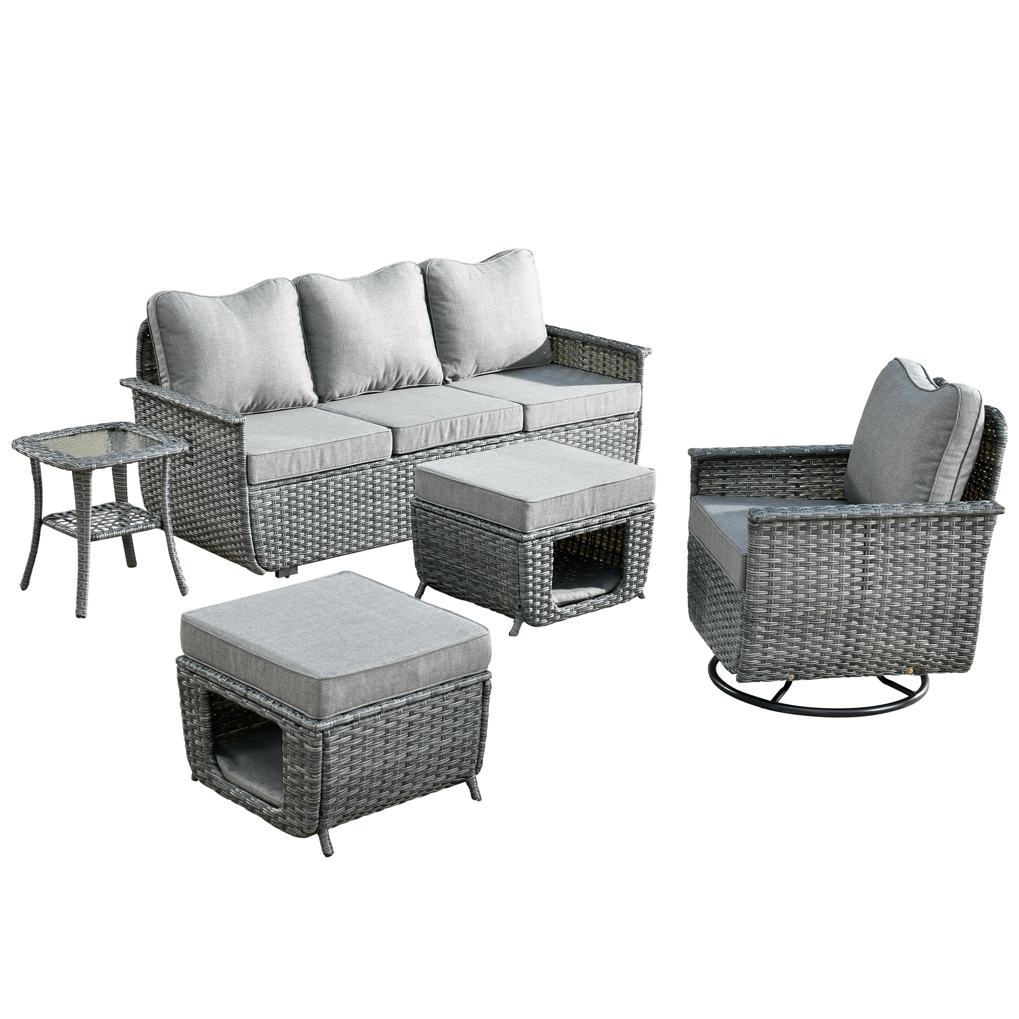 Ovios BP-205Y Patio-Conversation-Sets - View #11