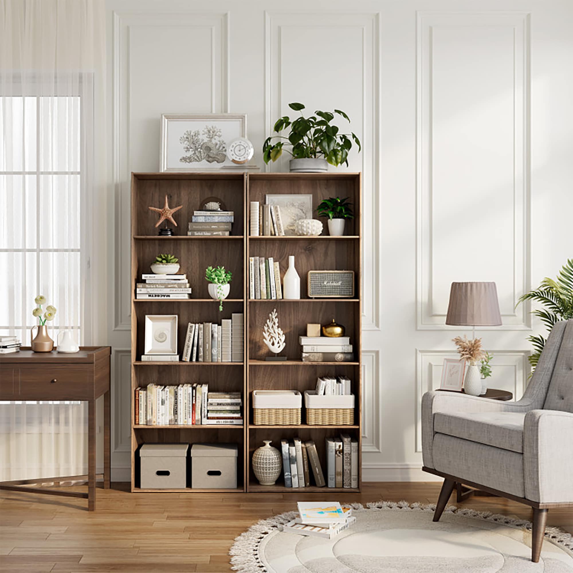 GZMR GZ-HW60186CF bookcases - View #4