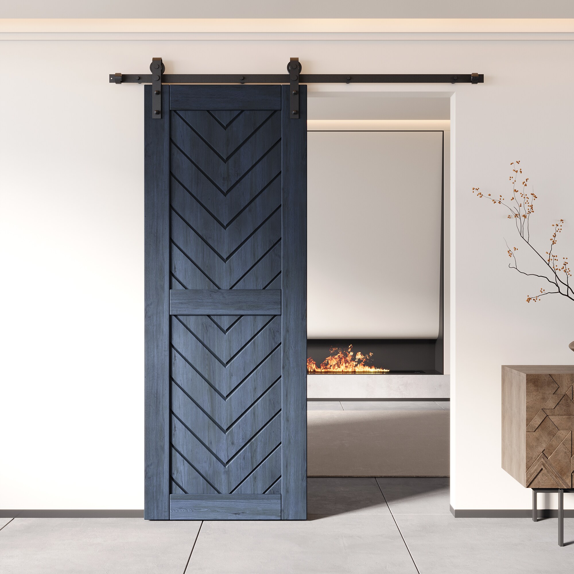 HOMACER JT3-3080-NA Barn-Doors - View #8