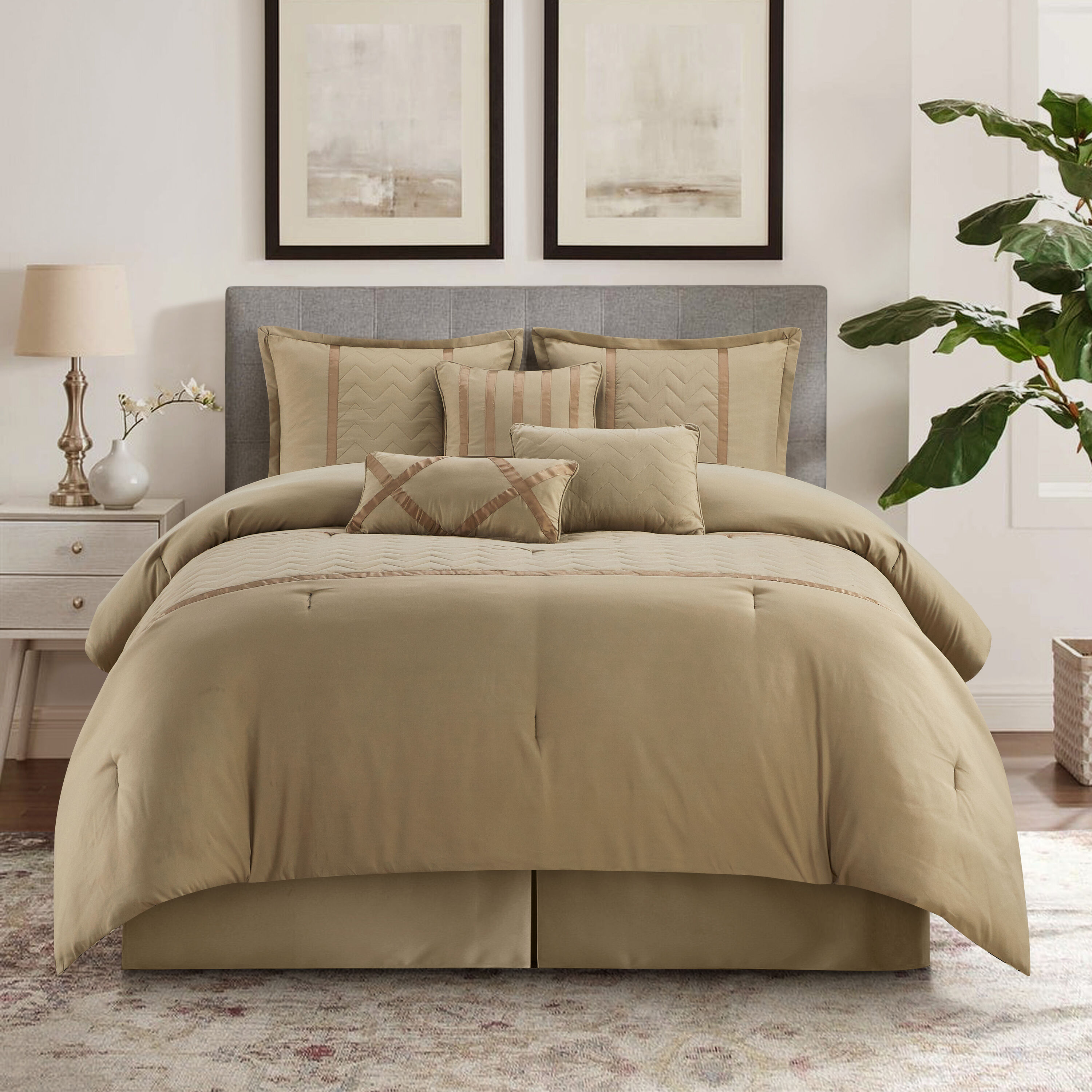 Nanshing JOLENE7-K-TPBK bedding - View #2