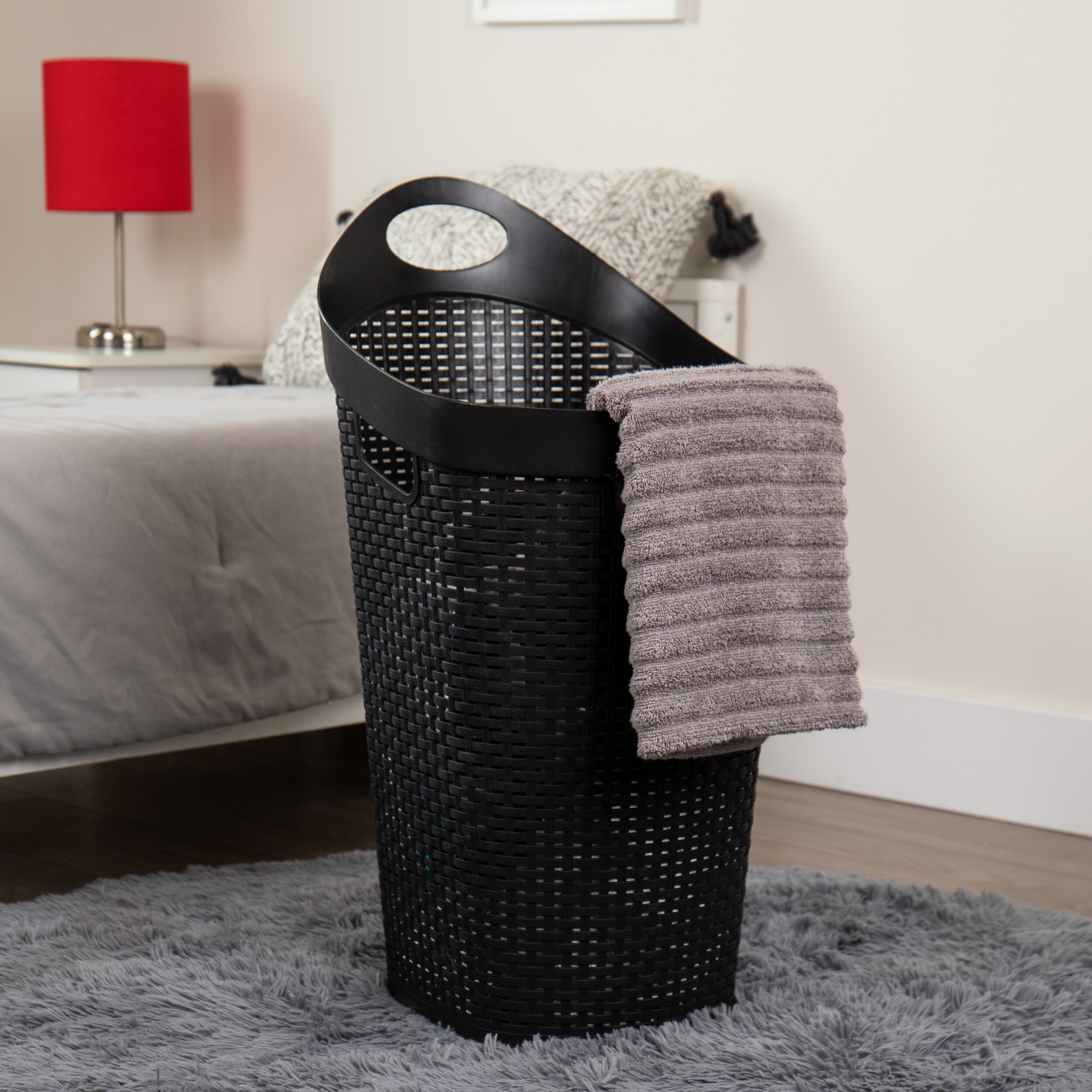 Mind Reader 60HWHEEL-BLK Hamper-Baskets - View #2