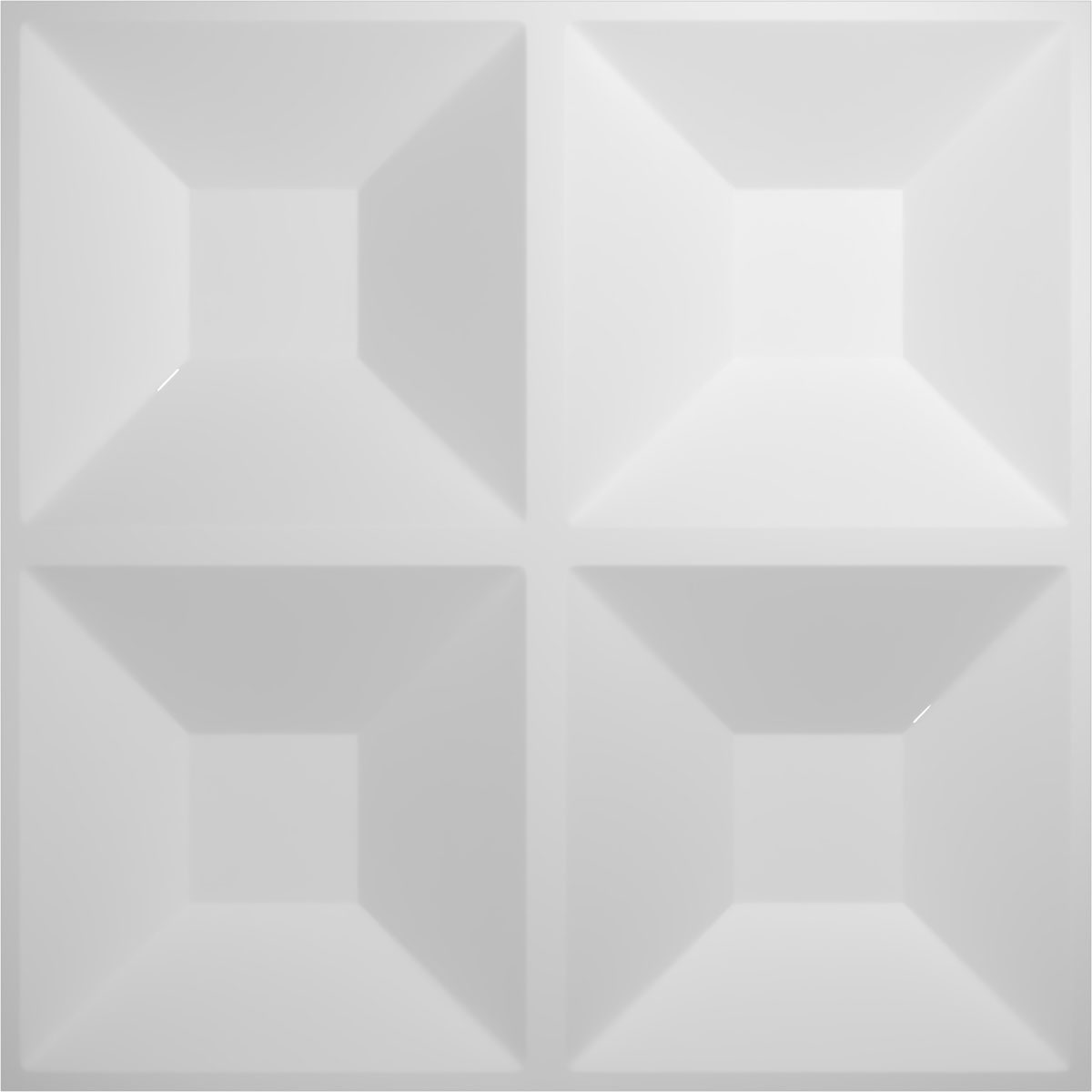 Ekena Millwork WP12X12SWWH-CASE-10 Wall-Panels - View #5