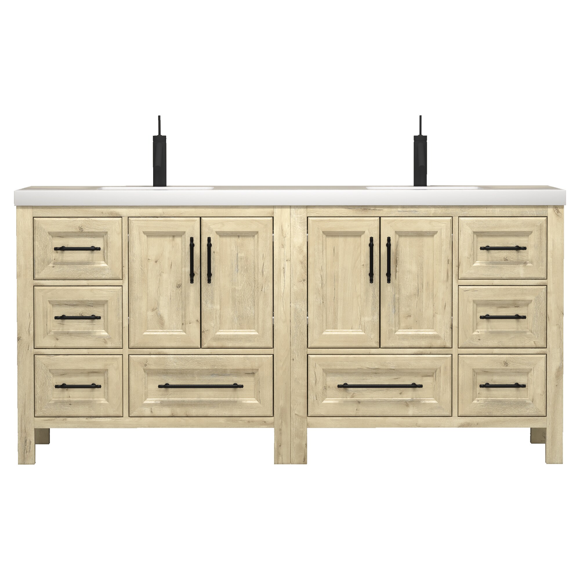 BV Better Vanity VIV72D-WO Bath-Vanity-Combo - View #2