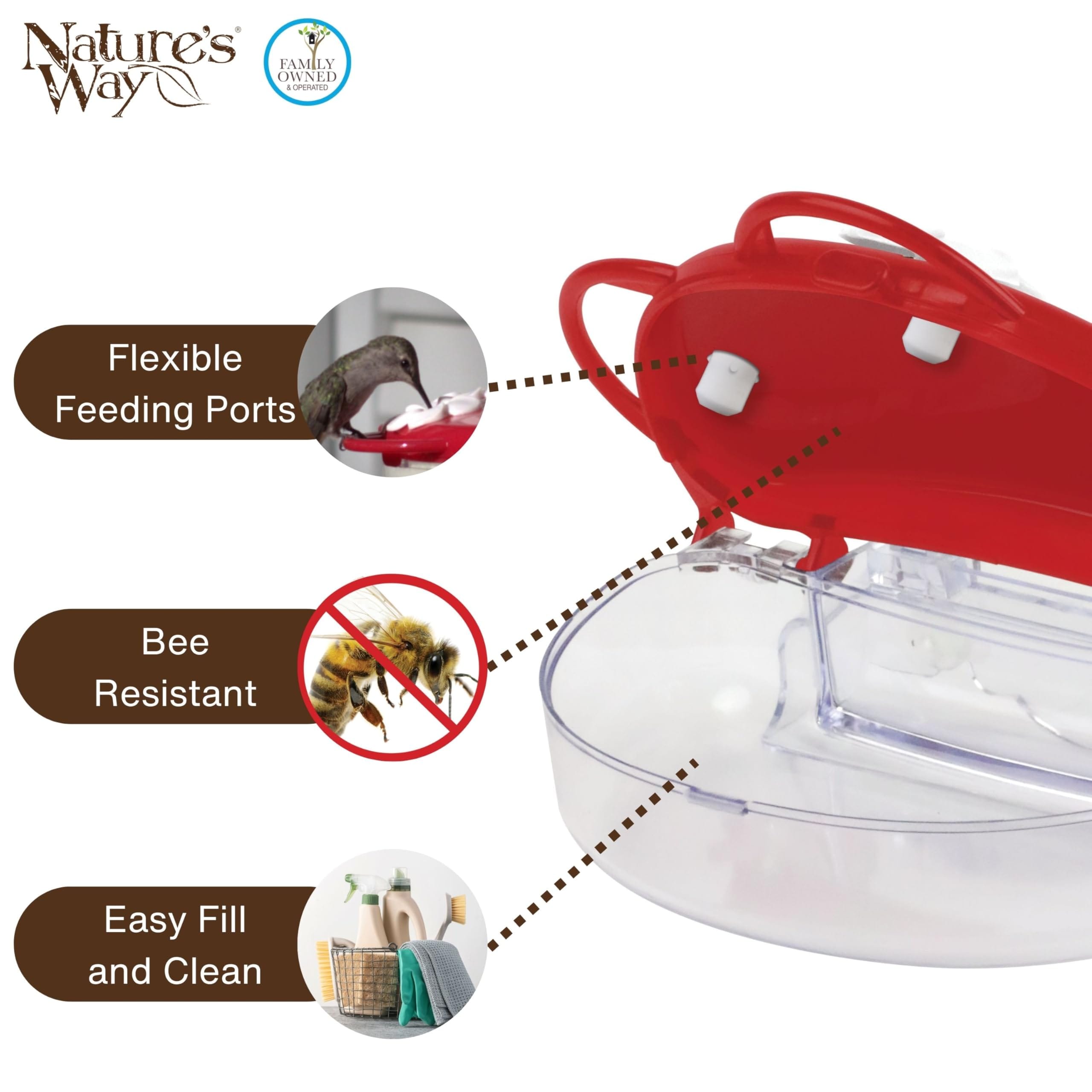 Nature's Way TWF1 Bird-Feeders - View #3