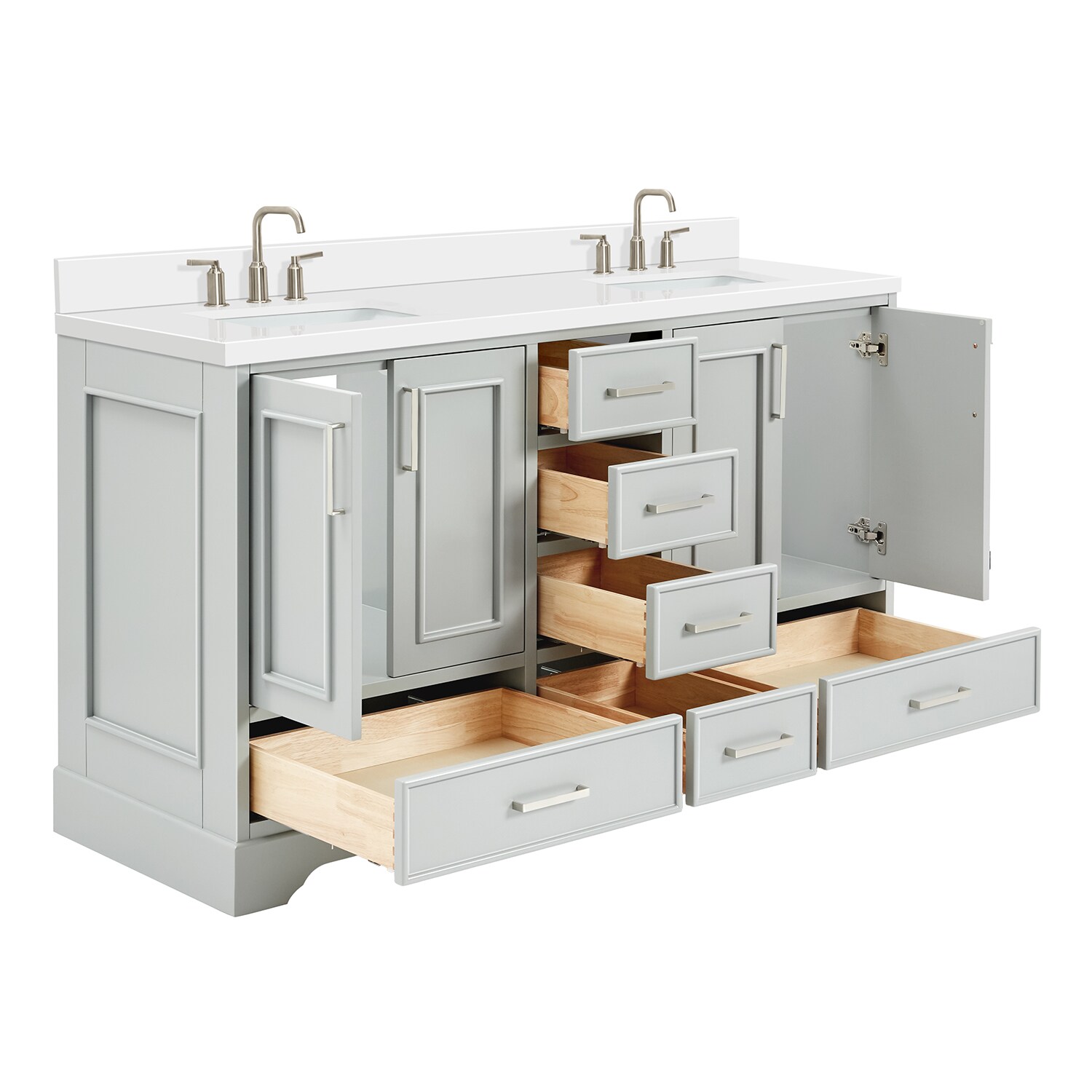 ARIEL M061DWQRVOGRY Bath-Vanity-Combo - View #10