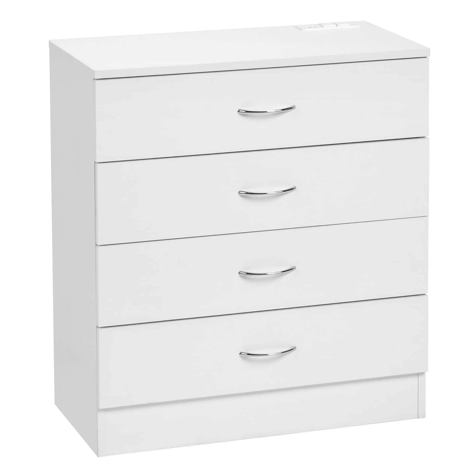 Winado LO1G52003874 White 4 -Drawer Standard dresser