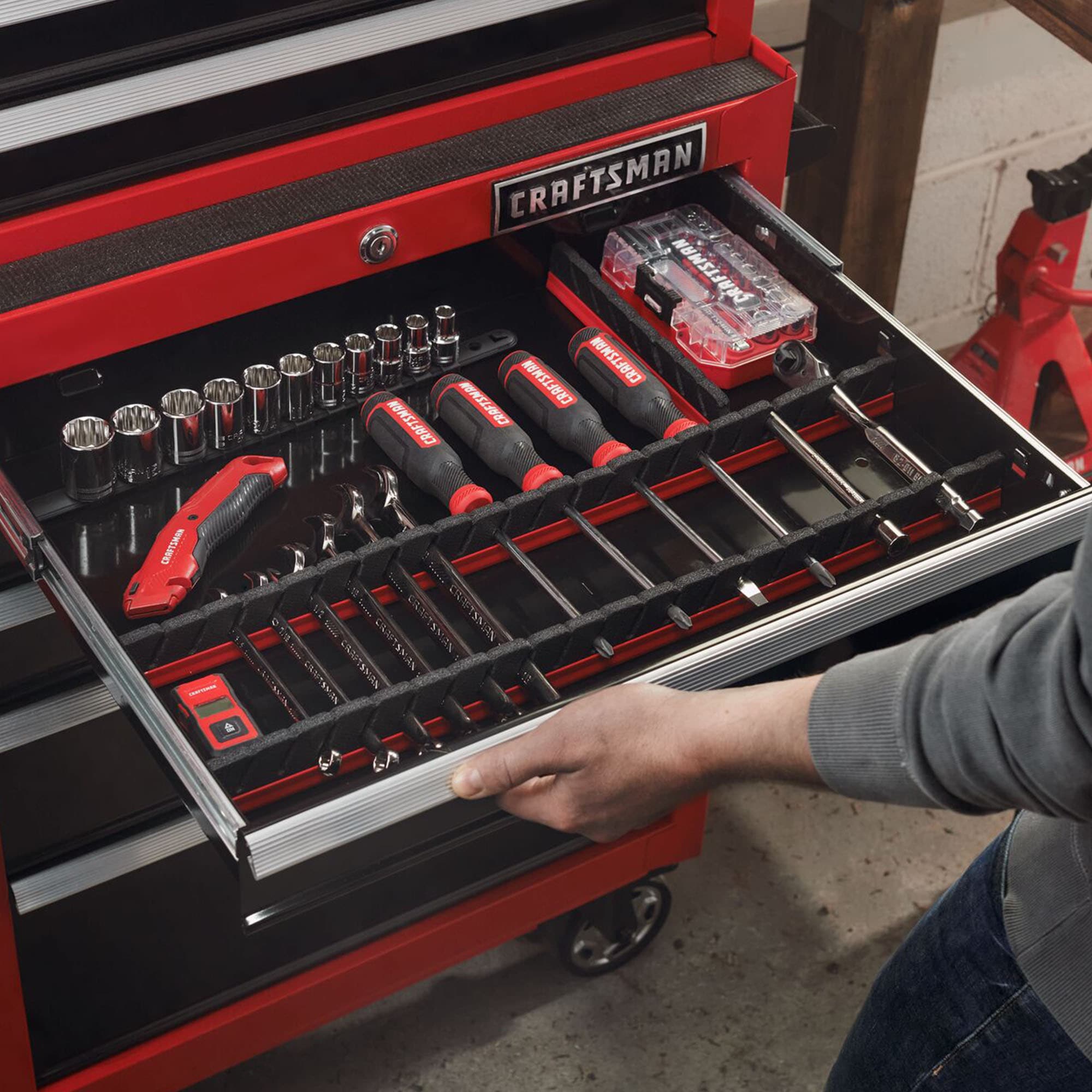 Wrench Organizer For Craftsman Tools, ToolBox Chest Cart Standard