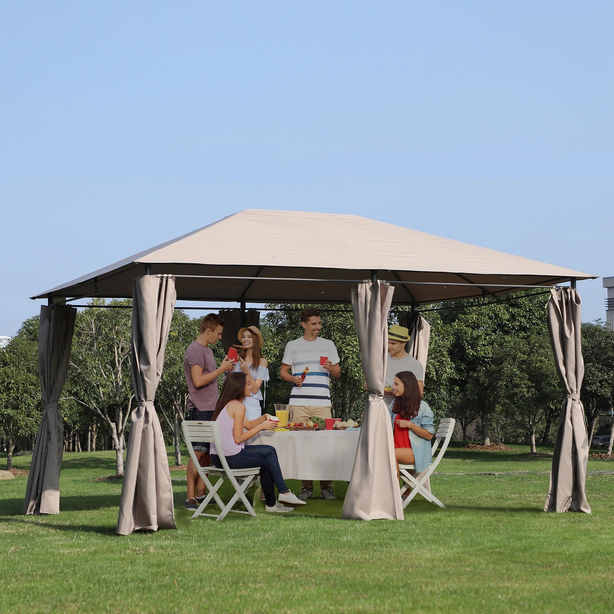 Bayfeve BFAOS-4175-GZB Wood-Resin-Gazebos - View #4