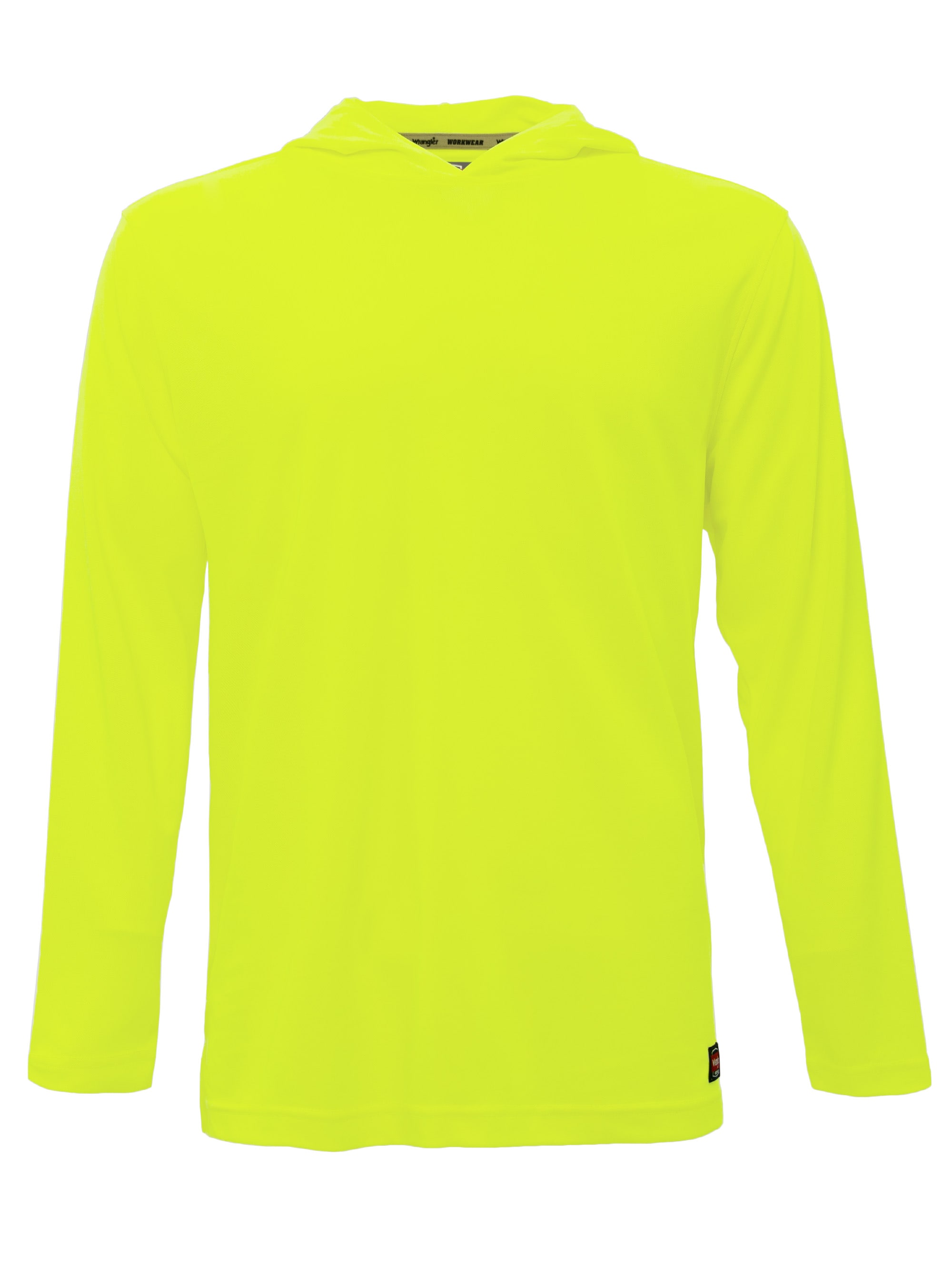 Wrangler 65098-YLLW-L-CT Men's Yellow Knit Long sleeve Hoodie ( Large )