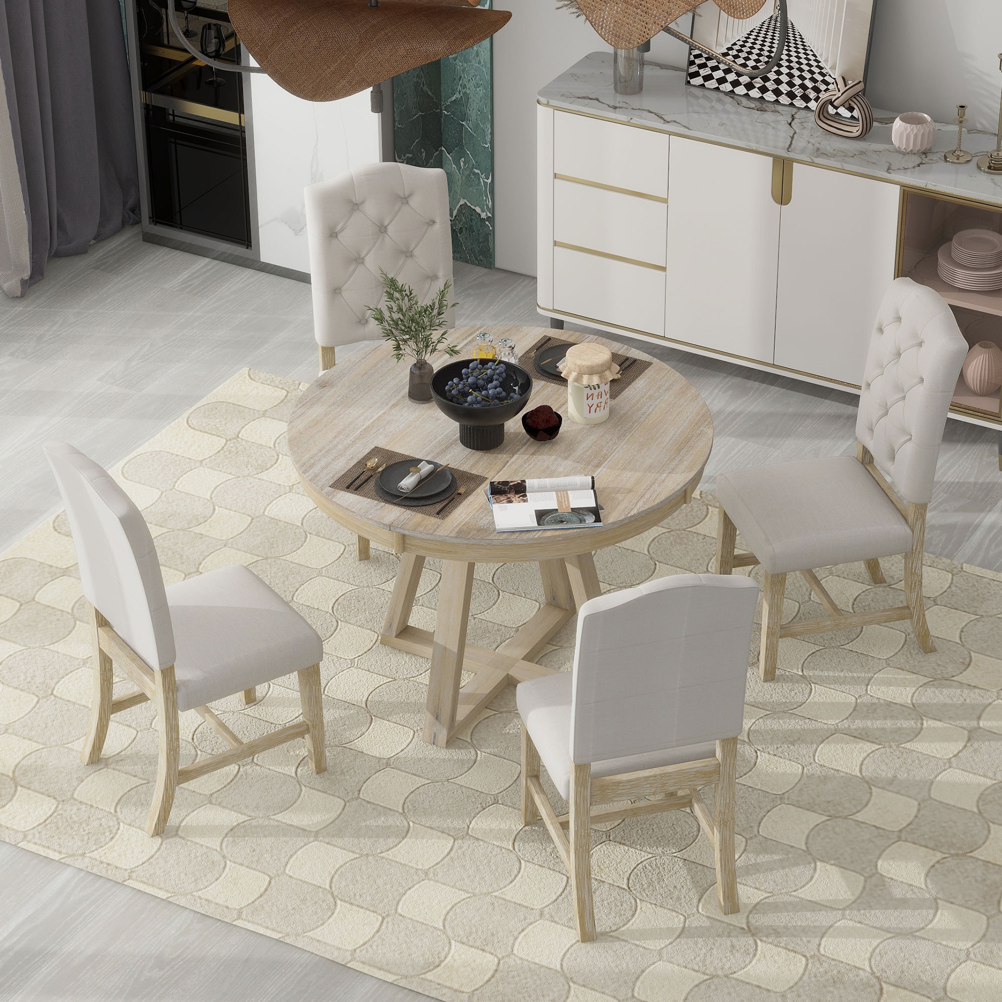 SINOFURN SYA330117WD Dining-Sets - View #9