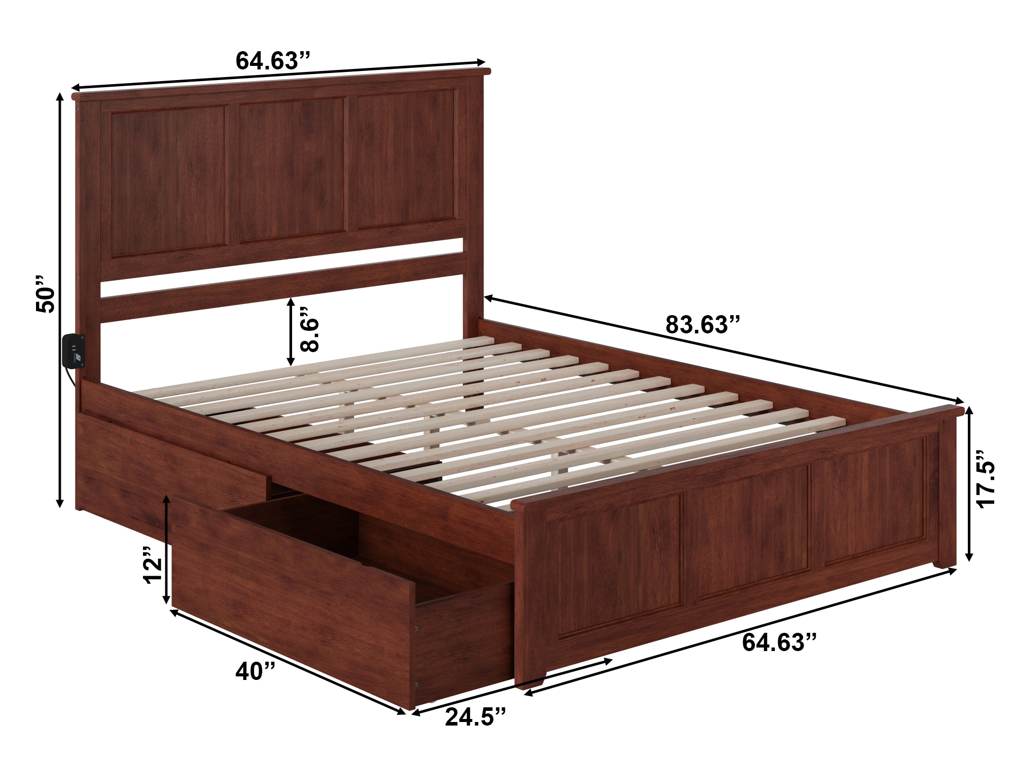 AFI Furnishings AR8646114 beds - View #11
