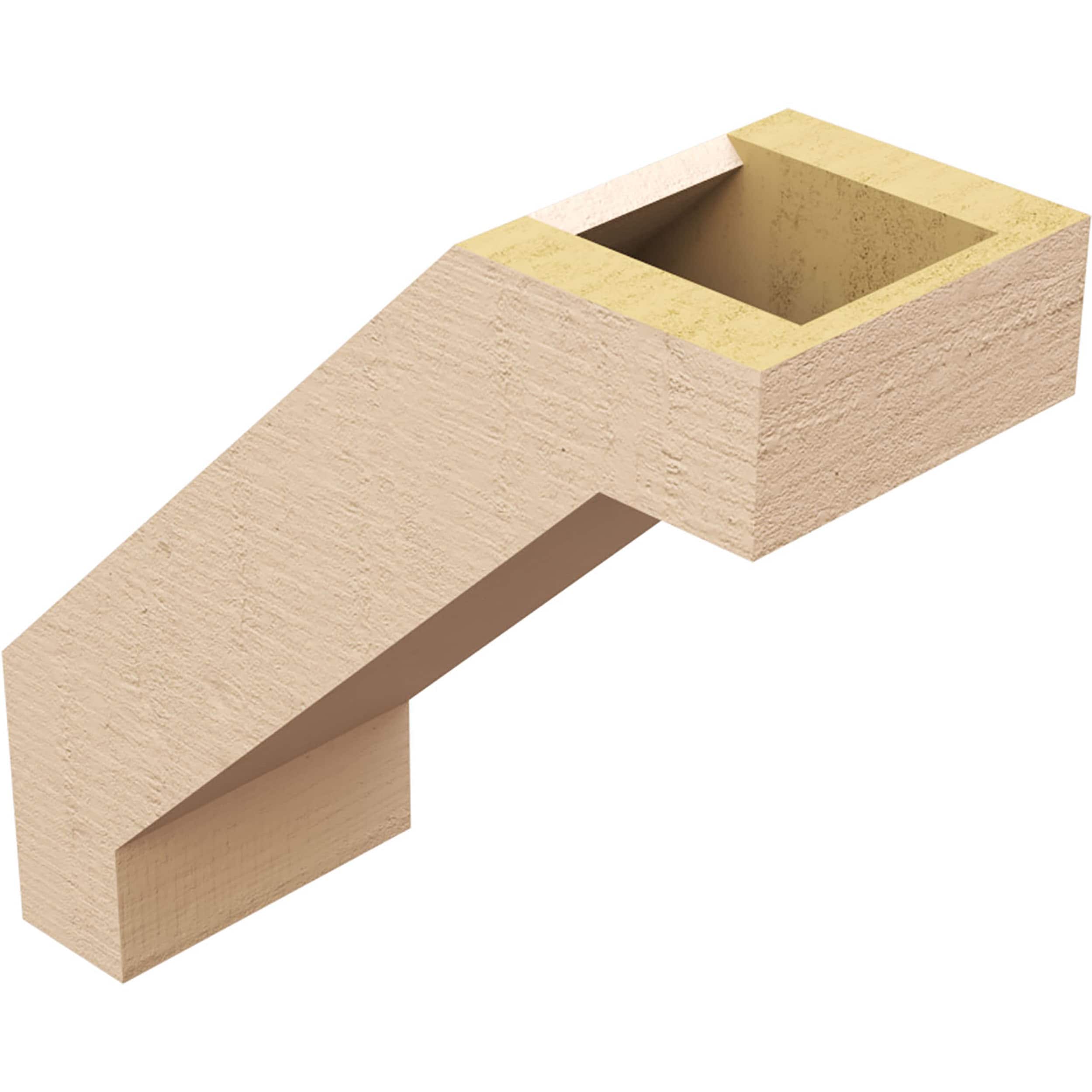 Ekena Millwork BRCUR05X12X12BURRCPR braces - View #12