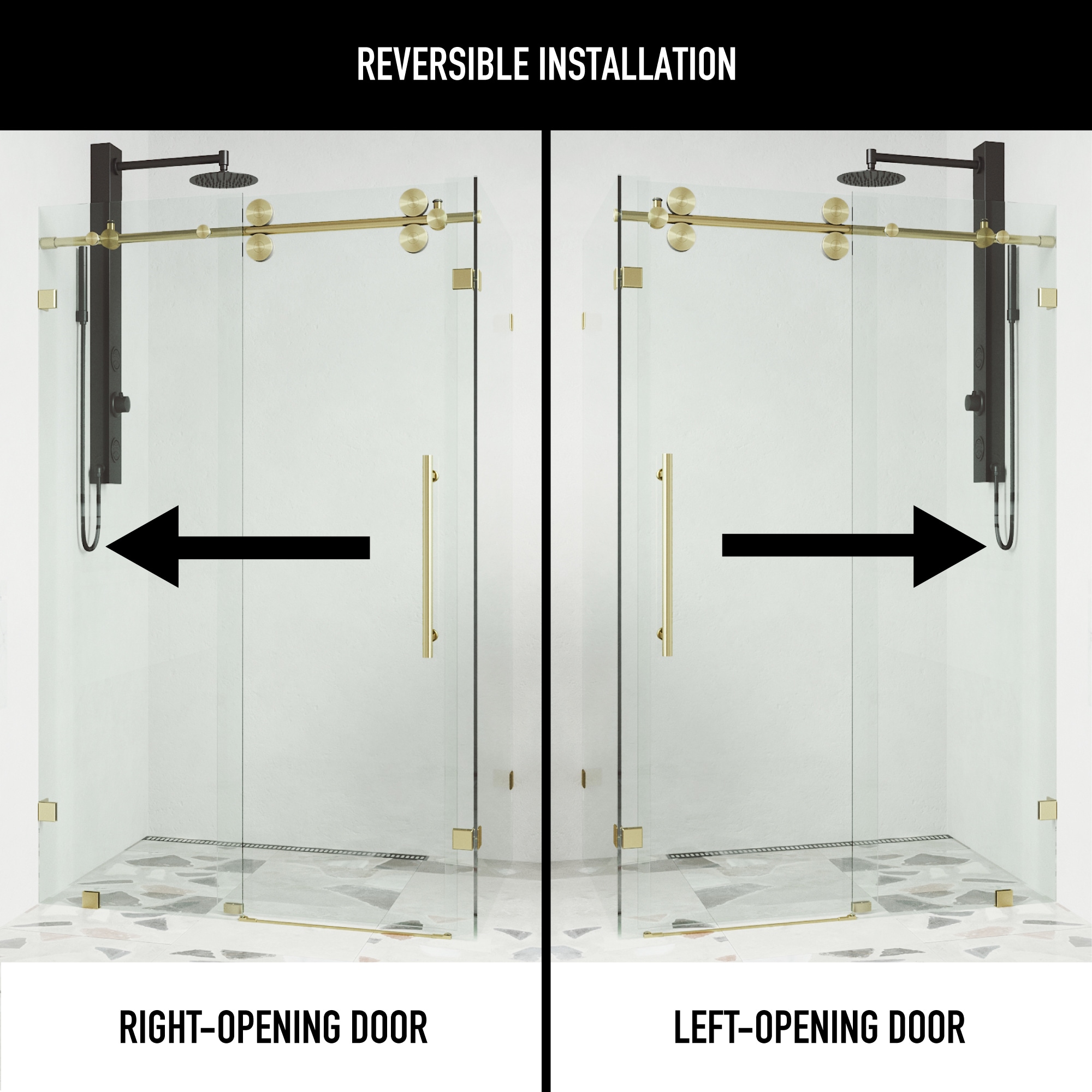VIGO VG6051MGCL48 Shower-Doors - View #3