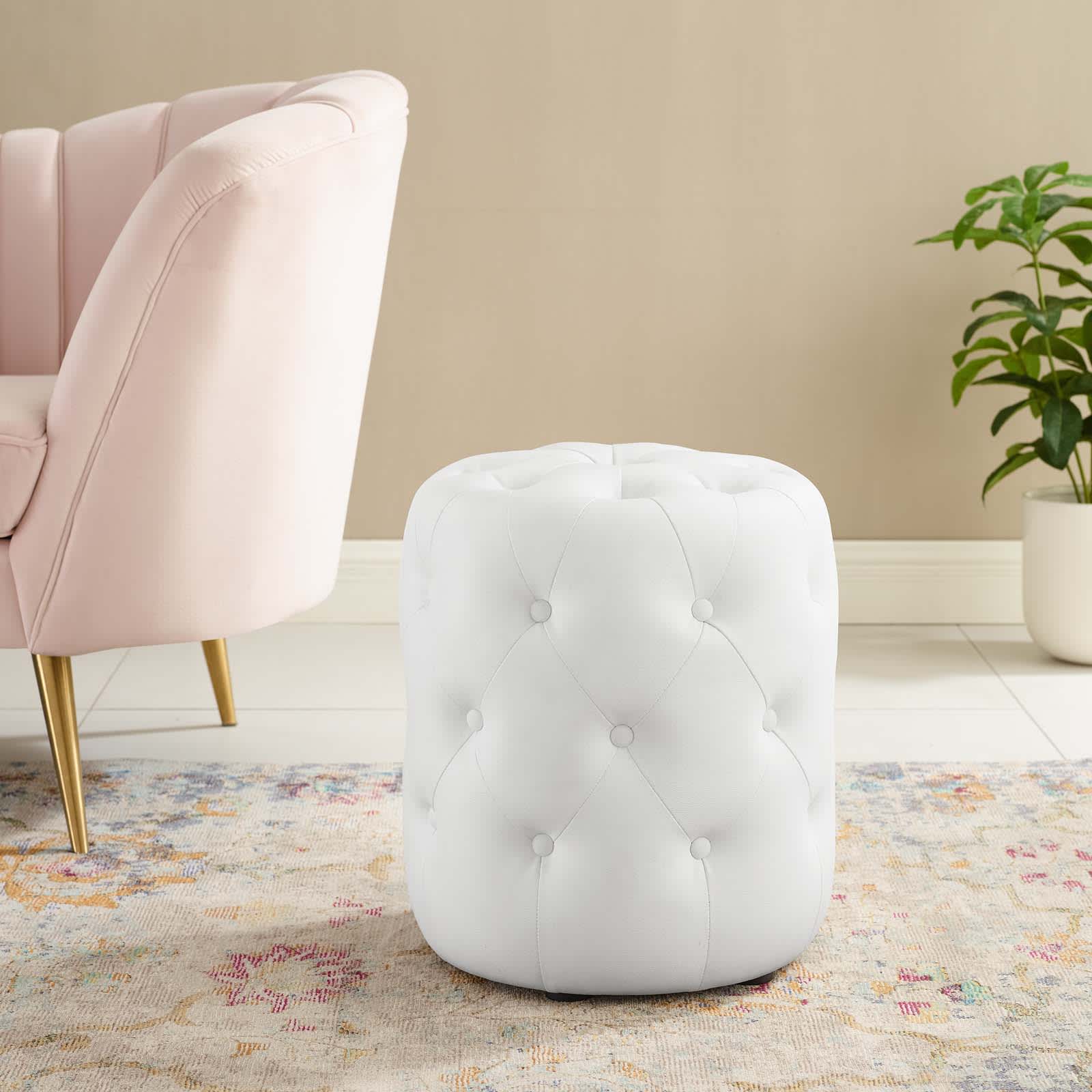 Modway EEI-3777-WHI Indoor-Ottomans - View #3