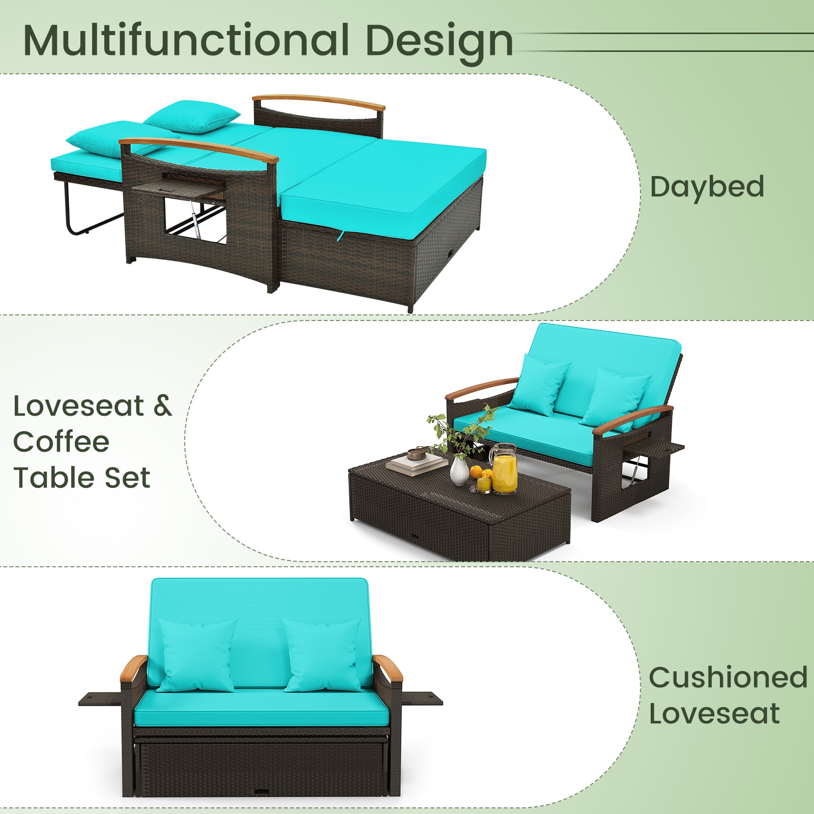 Poinic CWJ71627TU-X Patio-Sofas-Daybeds - View #2